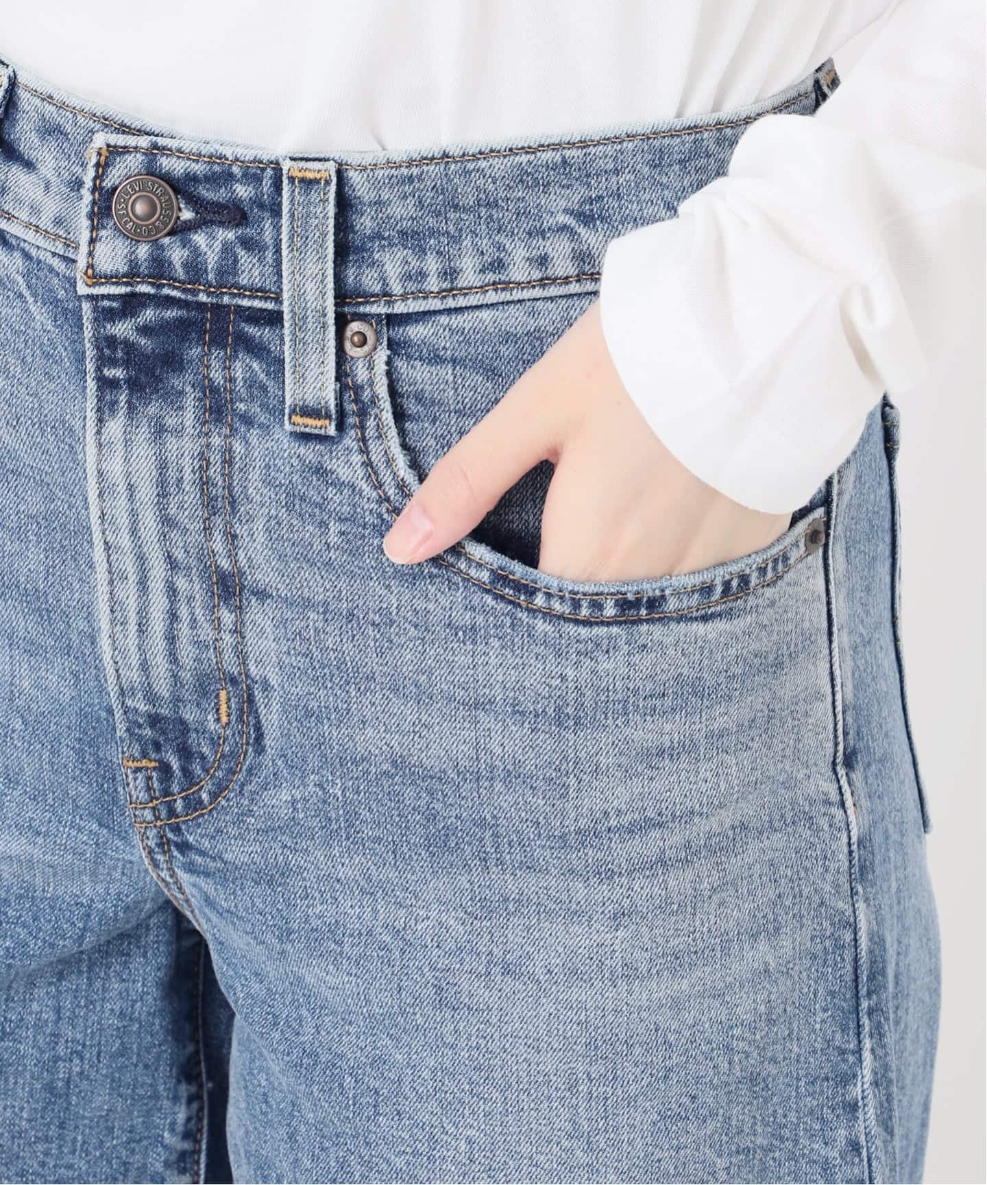 LEVI'S/リーバイス】728 HR WIDE LEG：デニム（デニムパンツ・ジーンズ