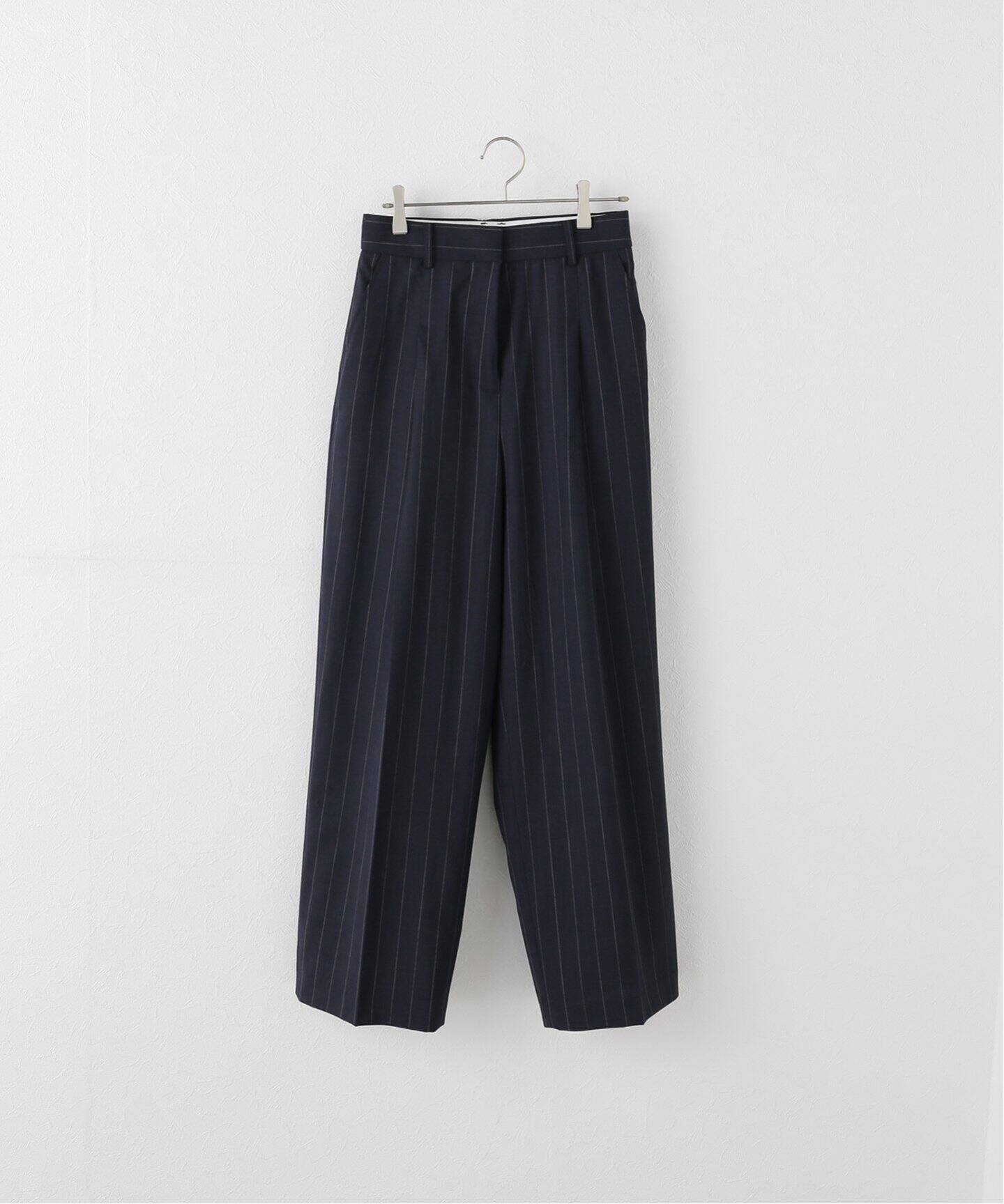 TODAYFUL / トゥデイフル】 Stripe Tuck Trousers：パンツ（スラックス 