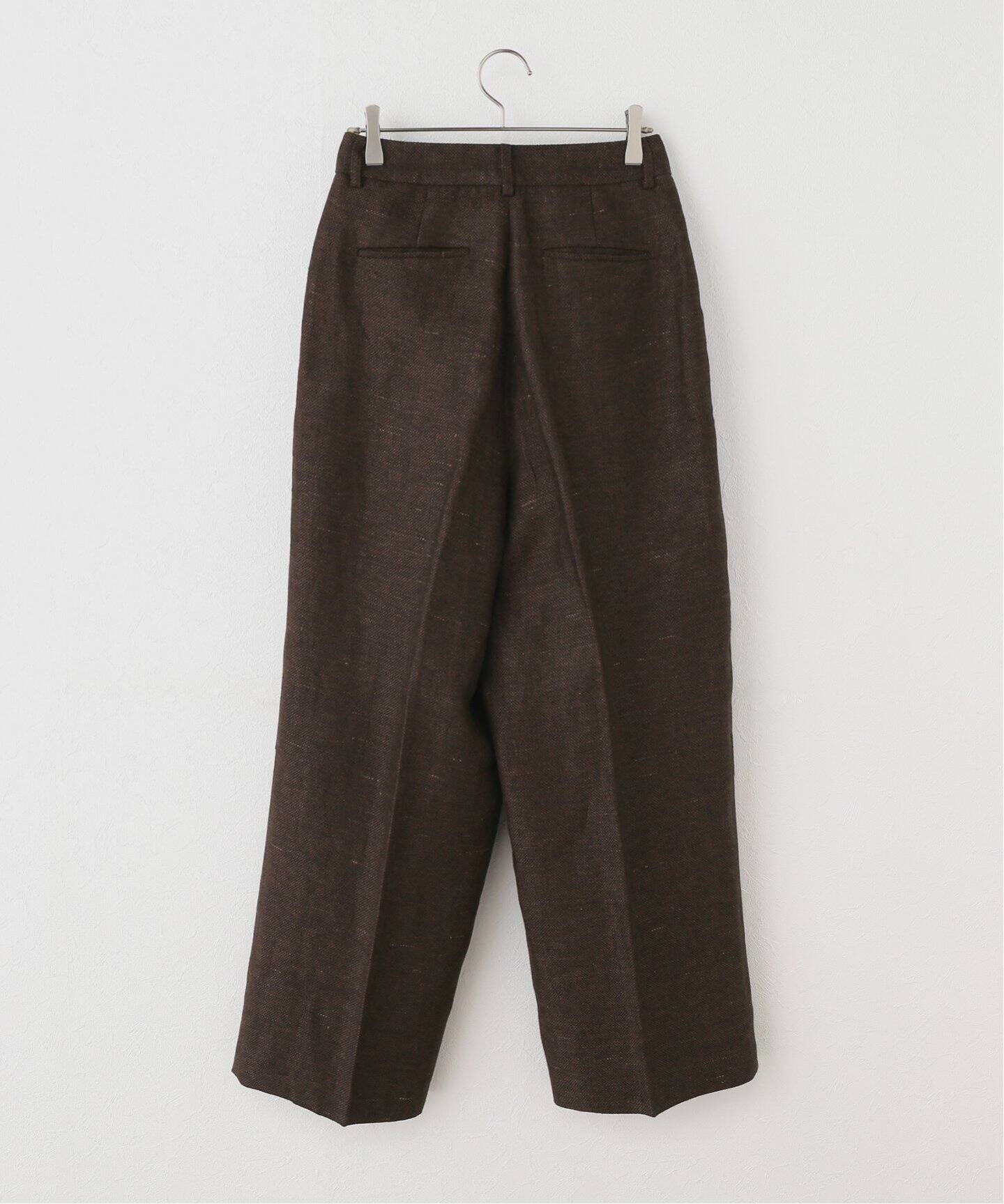 TODAYFUL/トゥデイフル】 Tuck Linen Trousers（スラックス）｜JOURNAL 