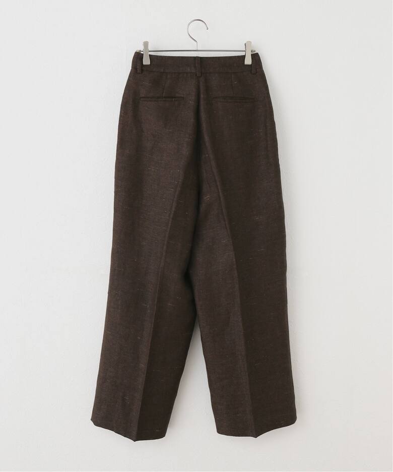 TODAYFUL/トゥデイフル】 Tuck Linen Trousers（スラックス）｜JOURNAL  