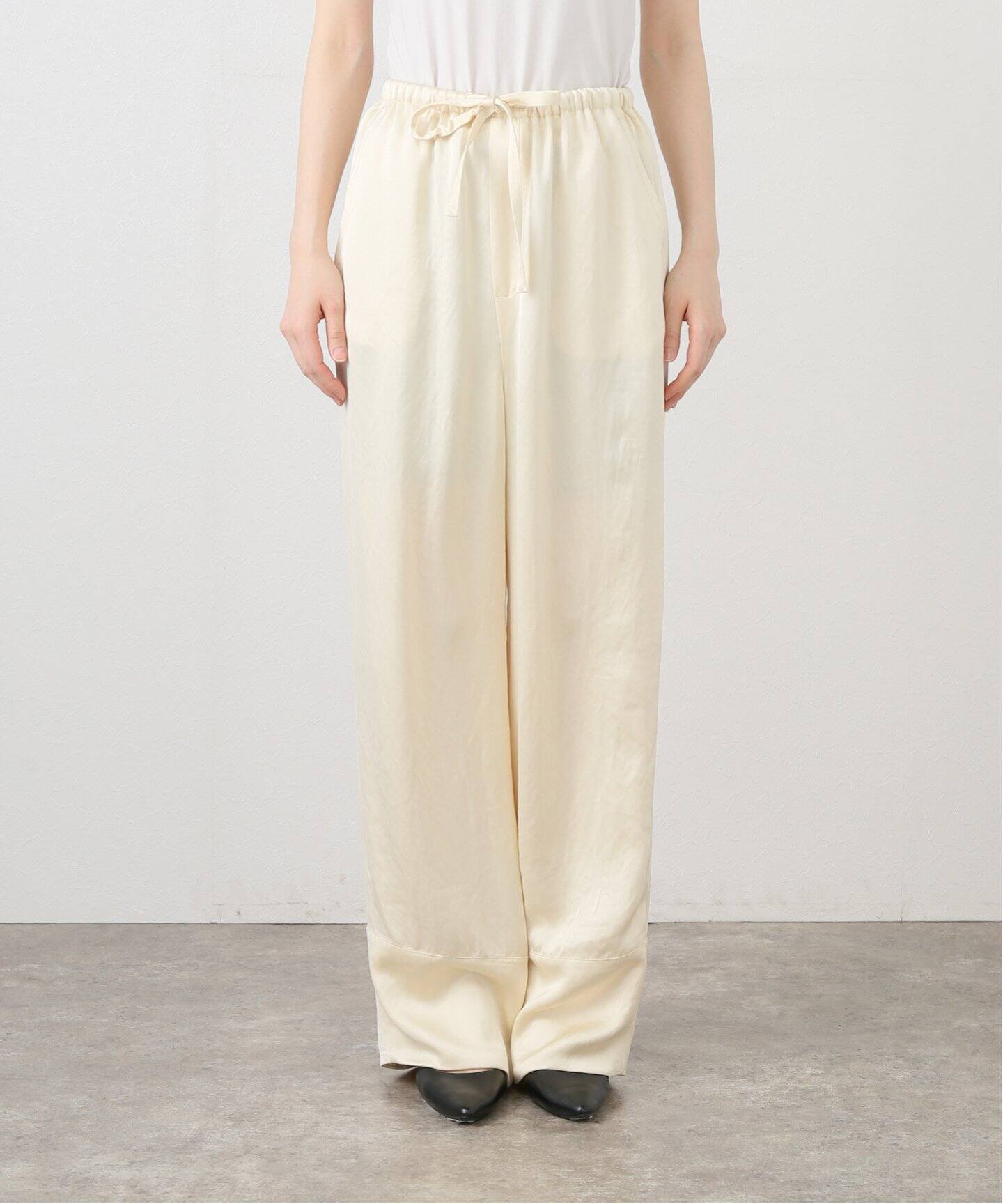 TODAYFUL/トゥデイフル】Satin Easy Pants：パンツ（スラックス