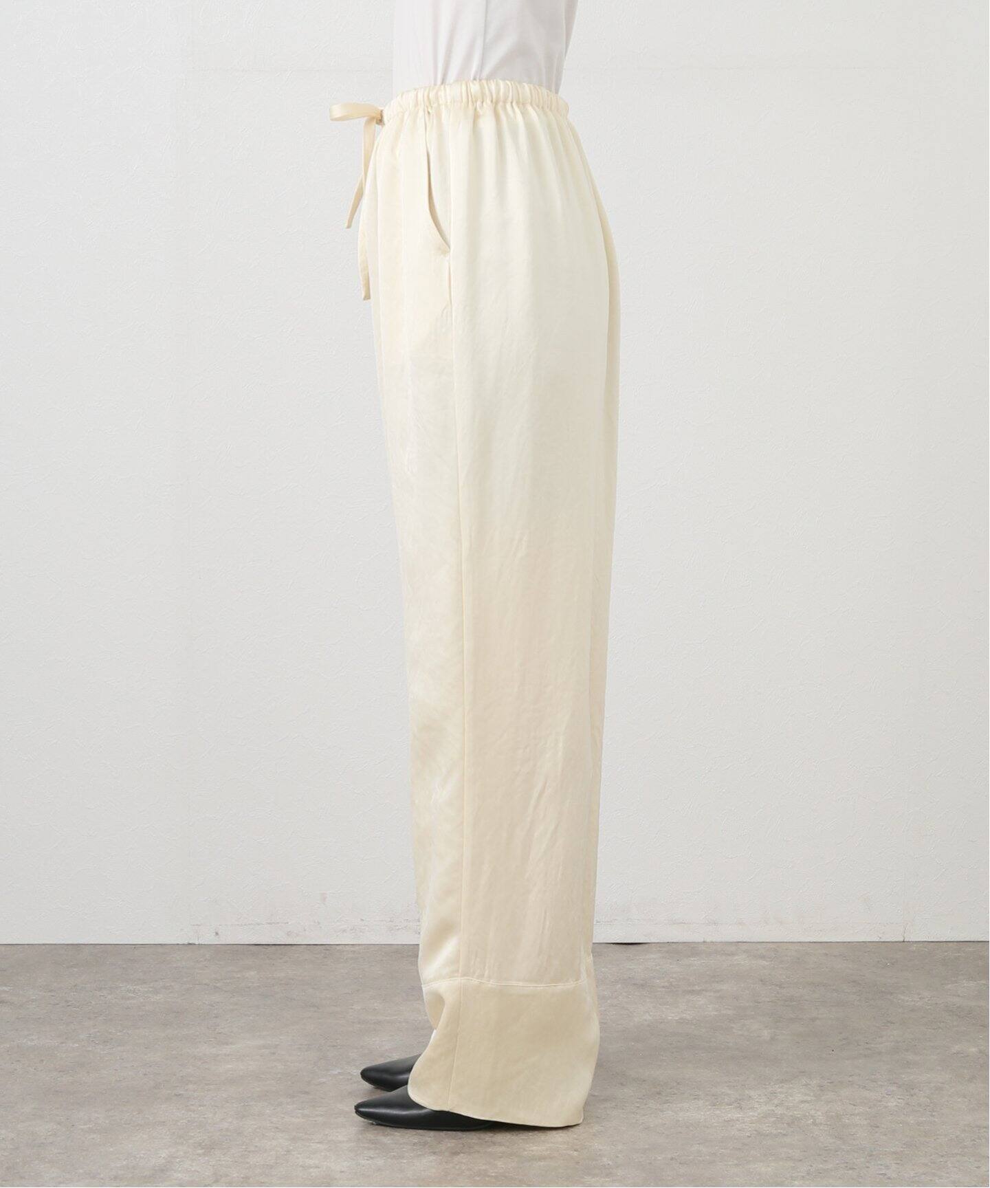 TODAYFUL/トゥデイフル】Satin Easy Pants：パンツ（スラックス