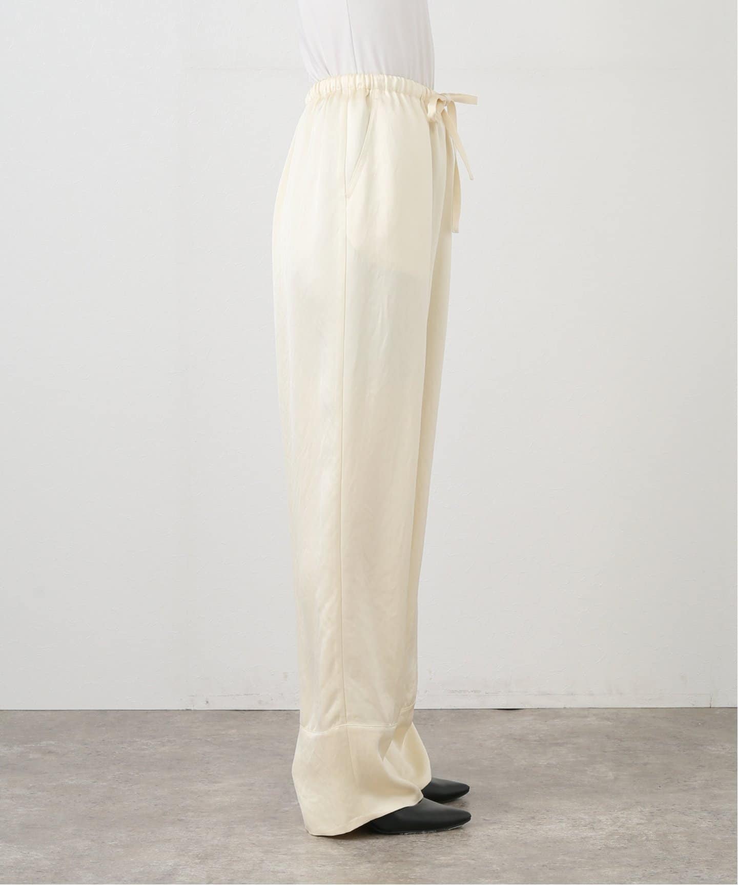 TODAYFUL/トゥデイフル】Satin Easy Pants：パンツ（スラックス