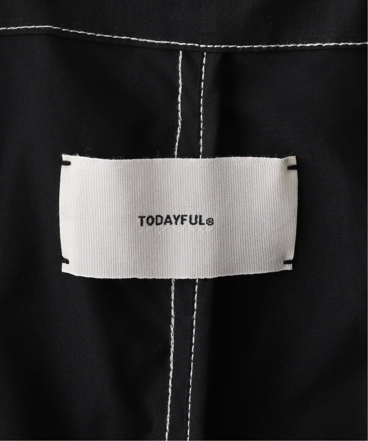 TODAYFUL / トゥデイフル】 Frontzip Cotton Salopette