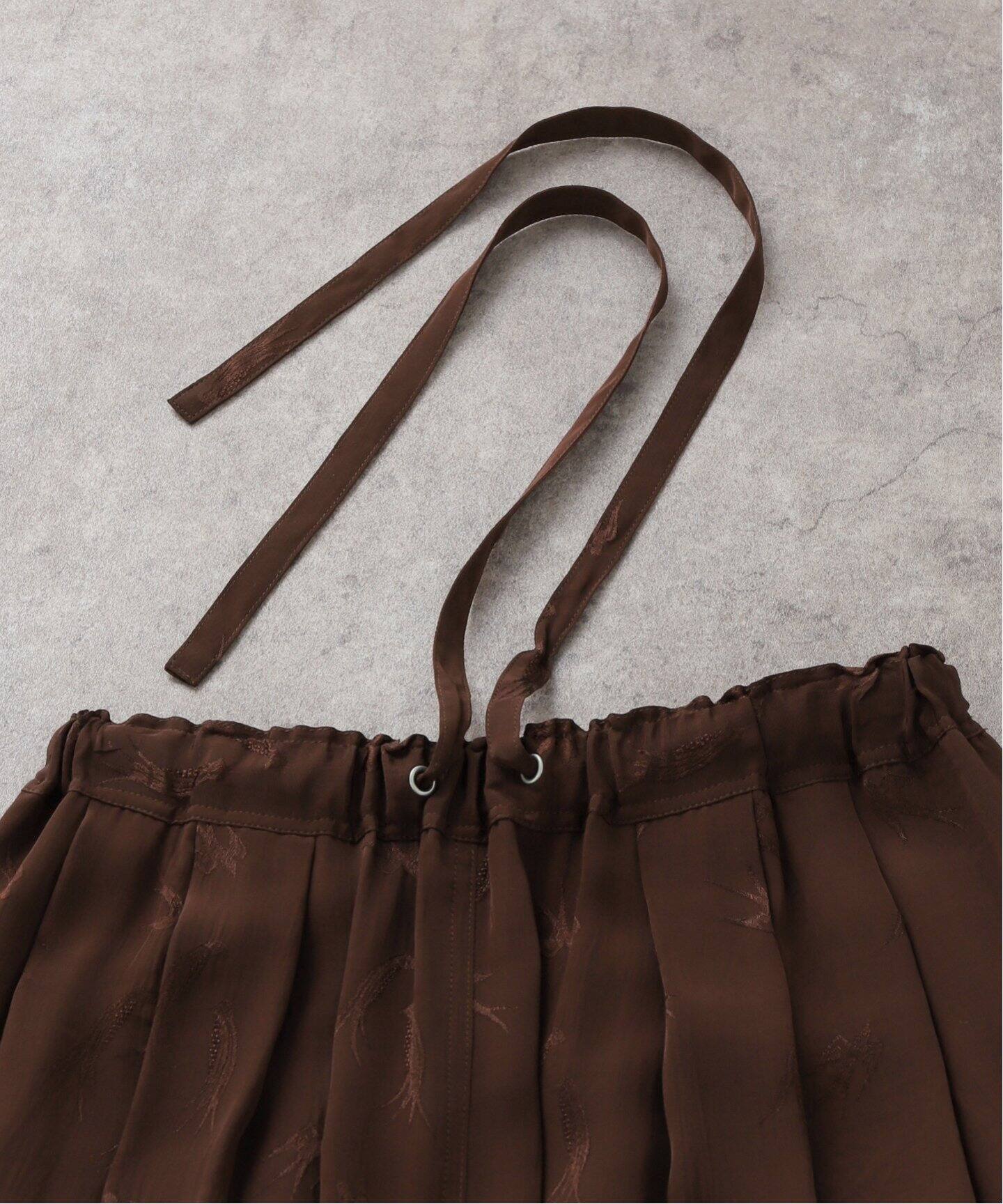 TODAYFUL / トゥデイフル】Swallow Satin Pants：パンツ（スラックス