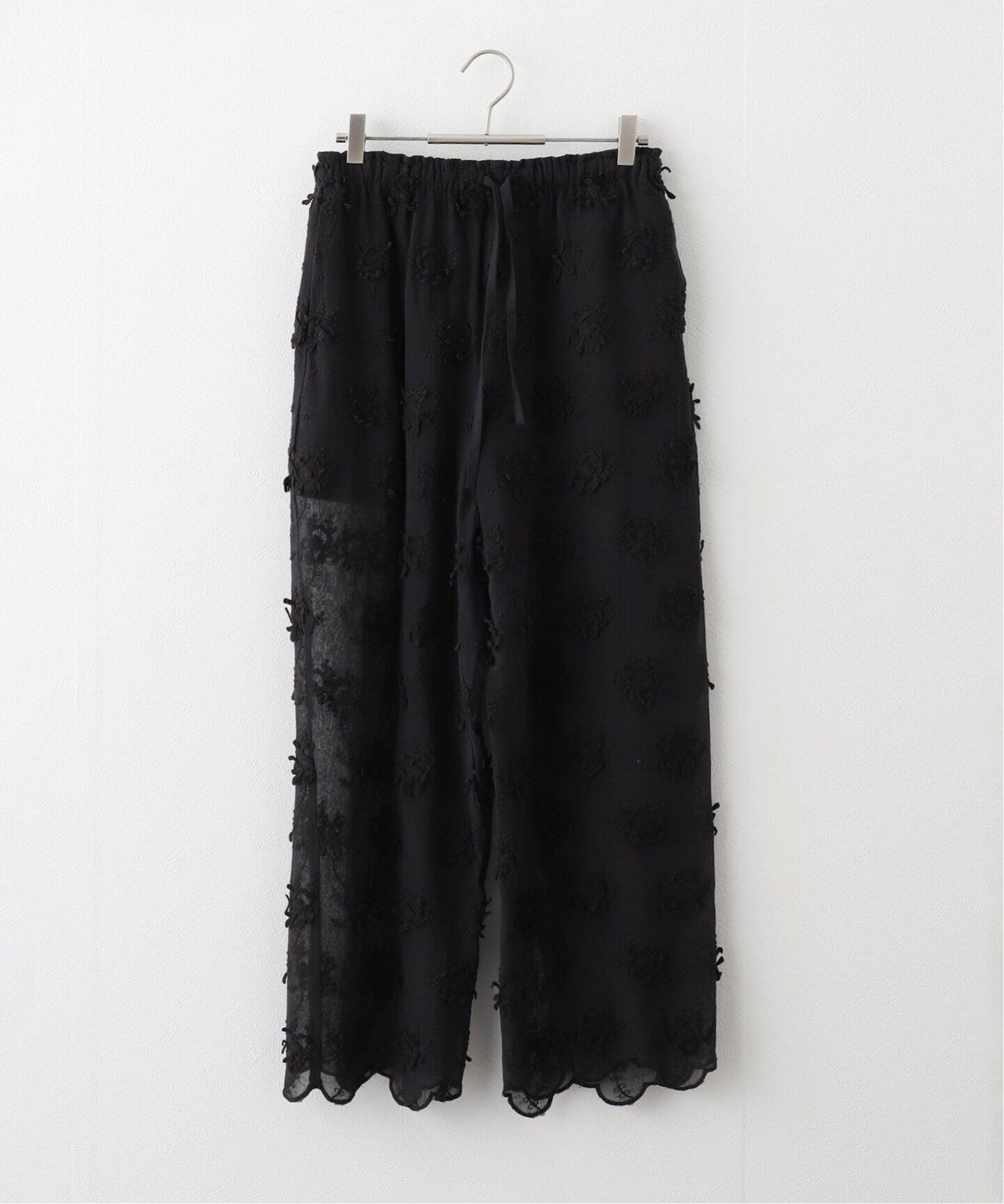 crinkle crinkle crinkle】 sheer cotton 3D embroidery easy PT