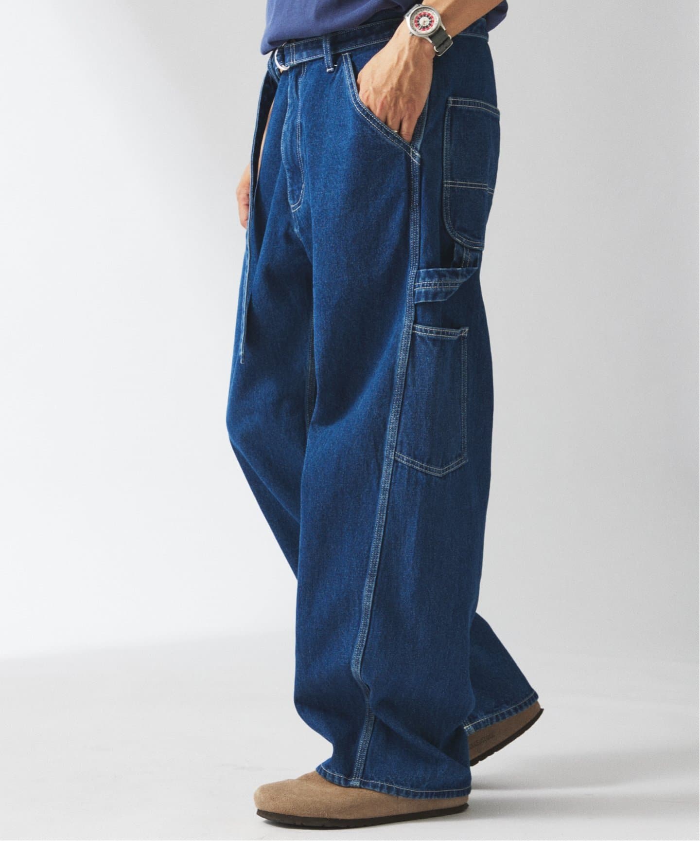 JOURNAL STANDARD relume ペインター　ベルテッドデニム 10オンス ”AMPLE” ペインター ベルテッド デニム（デニムパンツ