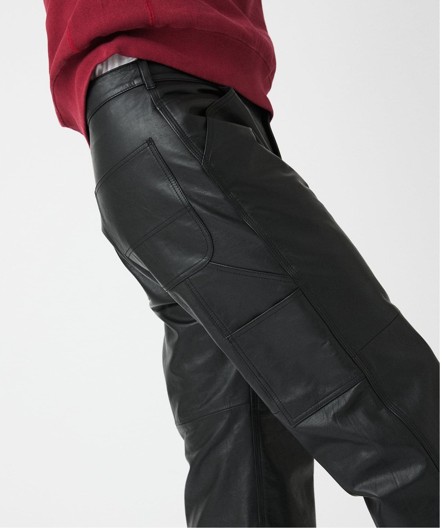 JOURNAL STANDARD relumeゴートレザー ペインターパンツ JOURNAL STANDARD relume｜ゴートレザー ペインターパンツ | Rakuten