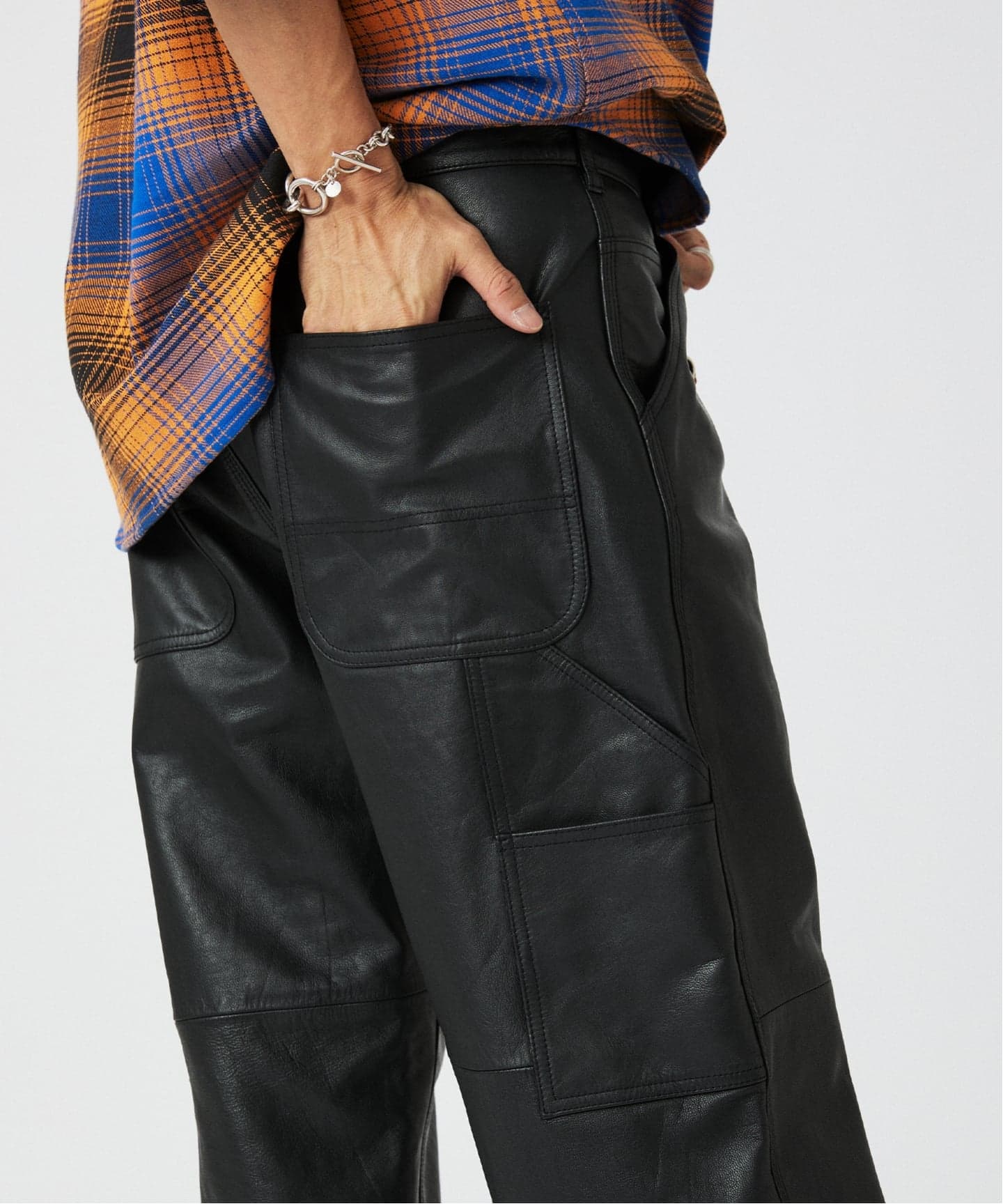 JOURNAL STANDARD relumeゴートレザー ペインターパンツ ゴートレザー ペインターパンツ（その他パンツ）｜JOURNAL STANDARD