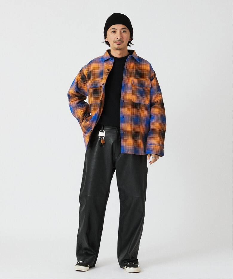 SKOOKUM / スクーカム 別注 ゴートレザー ペインターパンツ（その他 