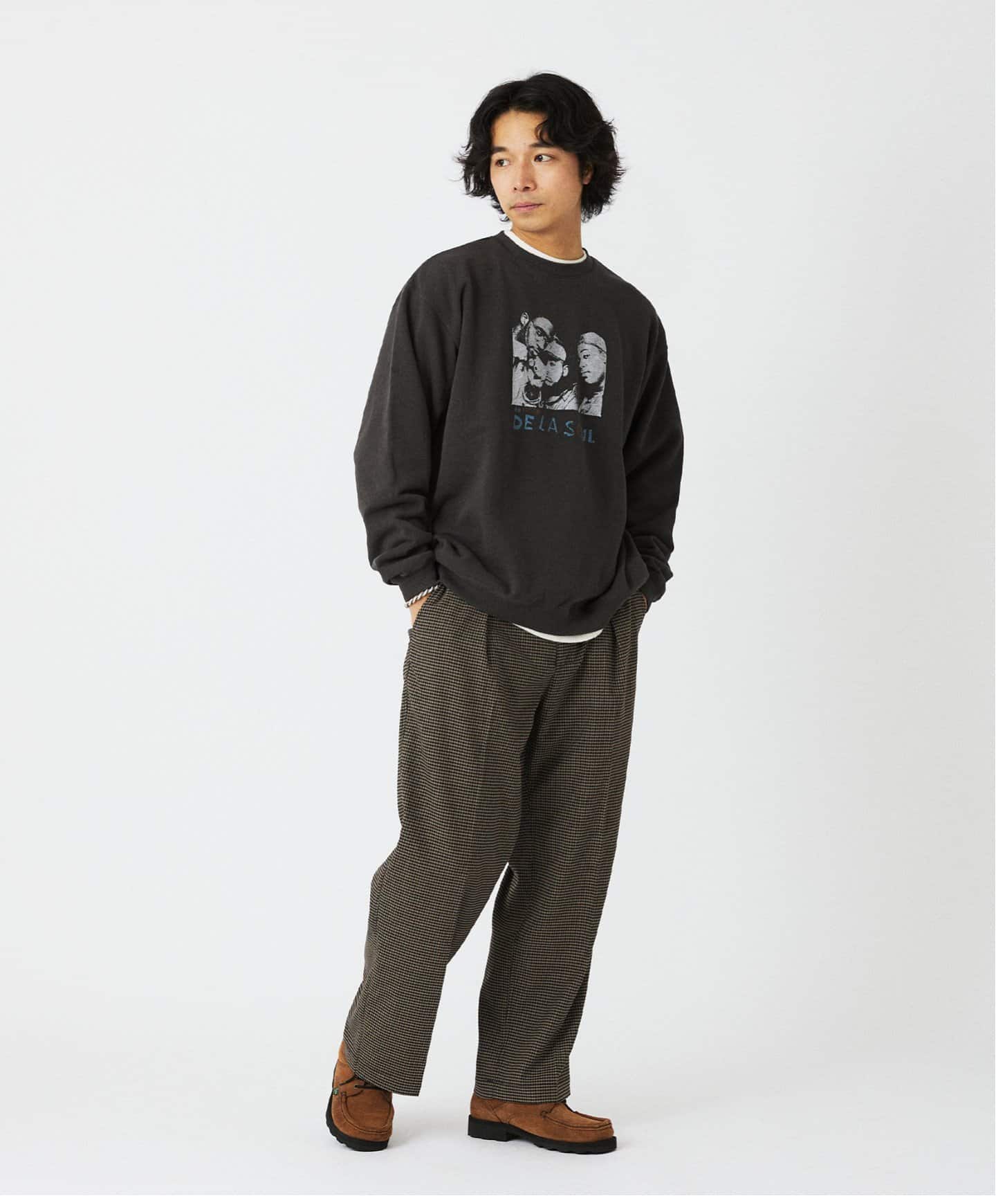 50s スラックスとスウェット スマート ドビー スラックス（スラックス）｜JOURNAL STANDARD relume