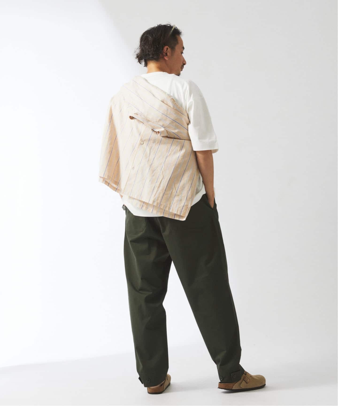 【美品】ジャーナルスタンダード レリューム　ベイカーパンツ　カーキ　38 Relume” ベイカー パンツ（その他パンツ）｜JOURNAL STANDARD