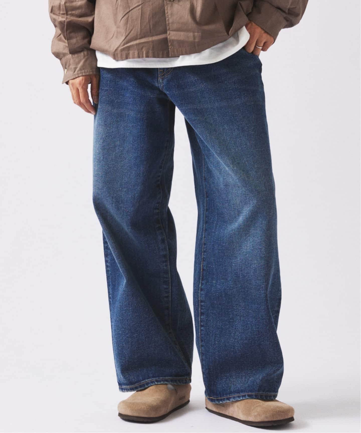 クラフト デニム ワイド ストレート パンツ（デニムパンツ・ジーンズ