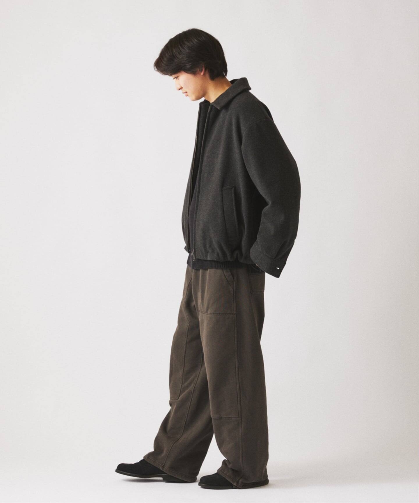 ループスウェット ダブルニー イージーパンツ（スウェットパンツ