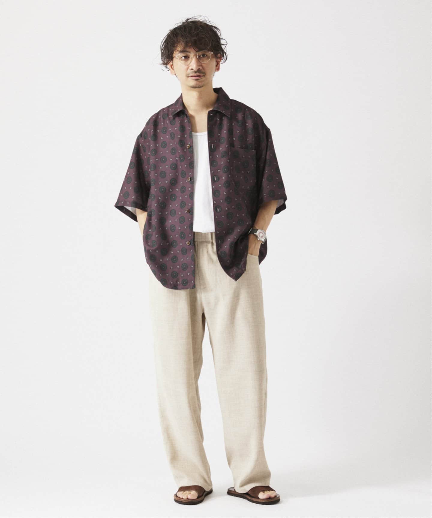 TECH CANVAS スクエア イージーパンツ（セットアップ着用可