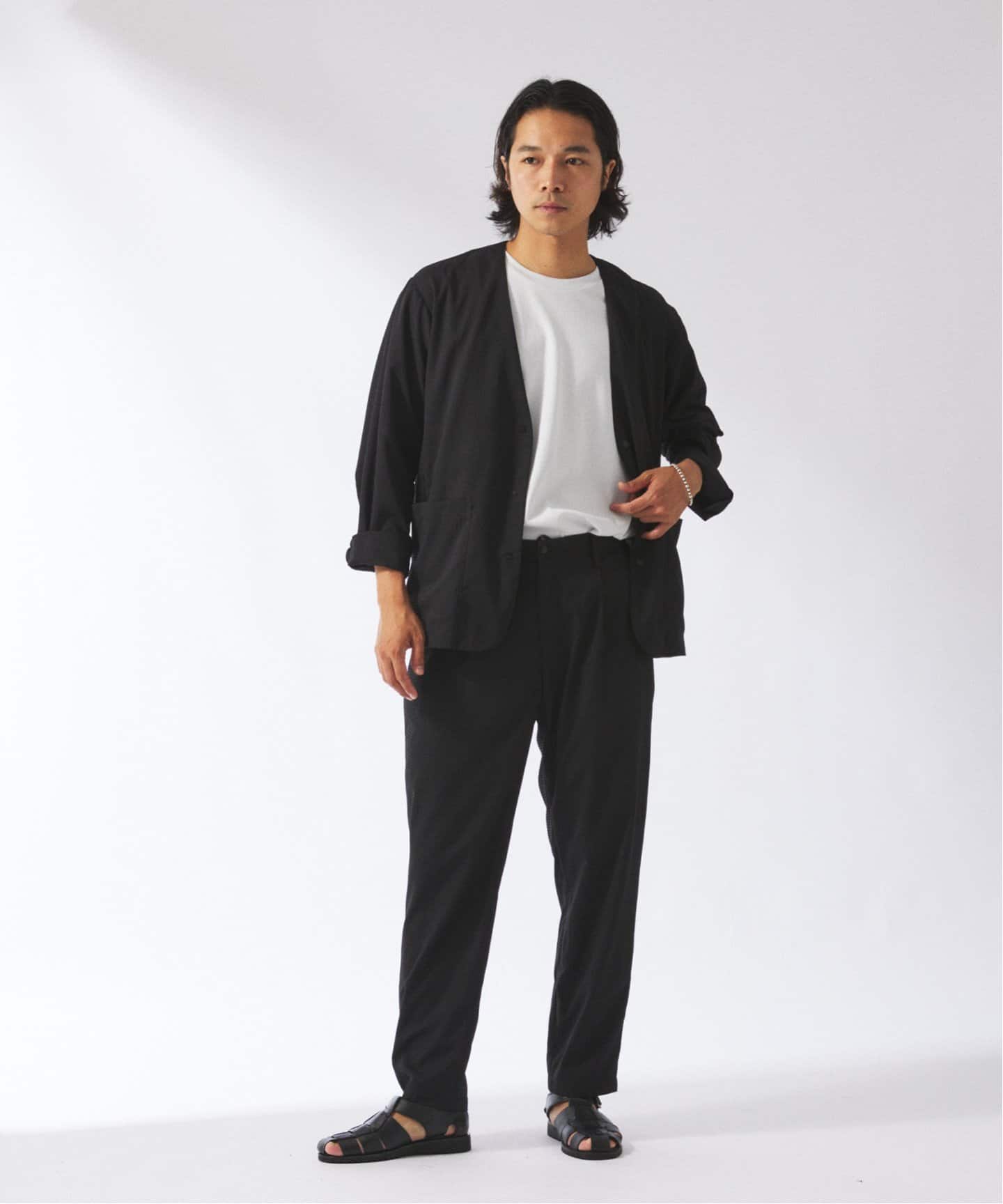 ジャーナルスタンダード relume フェイクレザー イージーパンツ 黒 JOURNAL STANDARD relume（ジャーナルスタンダード レリューム