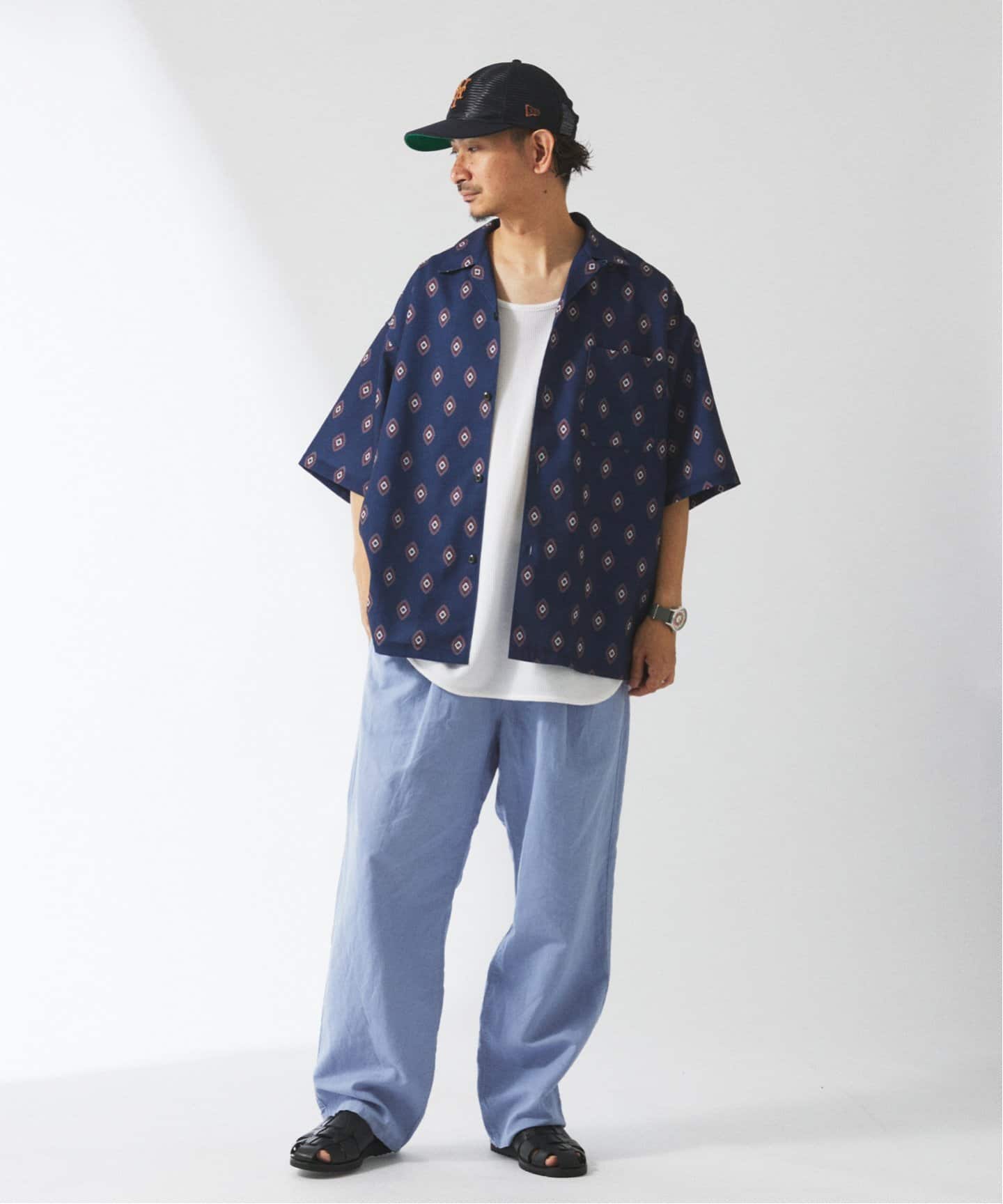 journal standard relume ダブルニーパンツ フェード シャンブレー ダブルニーパンツ（その他パンツ