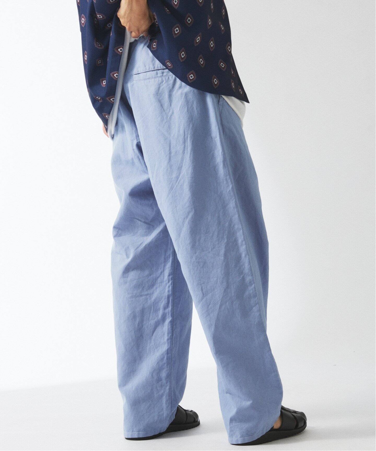 ジャーナルスタンダードレリューム ヨーロピアン フラッグス リネンサロペット JOURNAL STANDARD relume（ジャーナルスタンダード レリューム