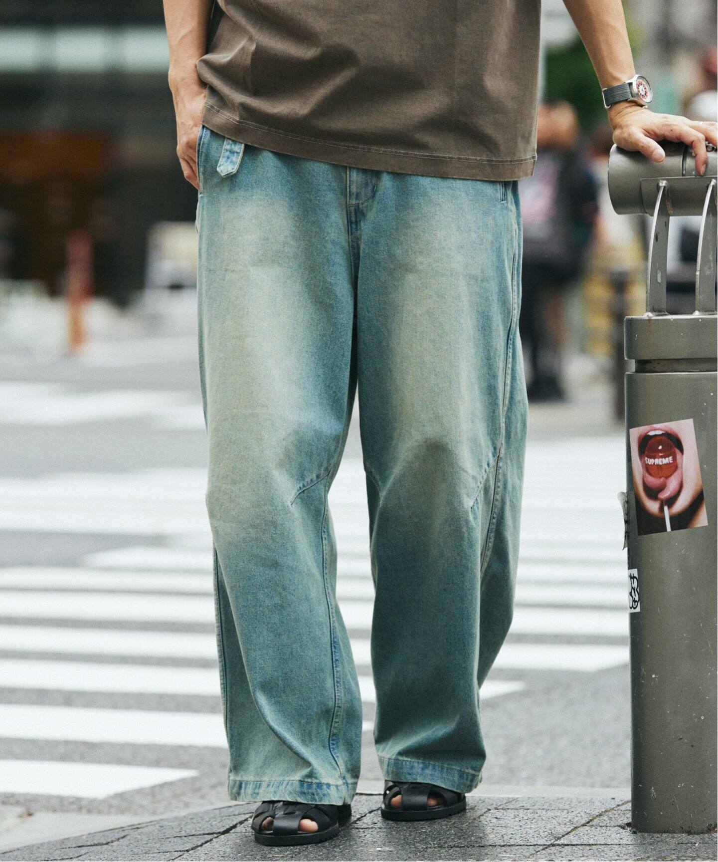 10オンス ベルテッド デニム スノー パンツ（デニムパンツ・ジーンズ