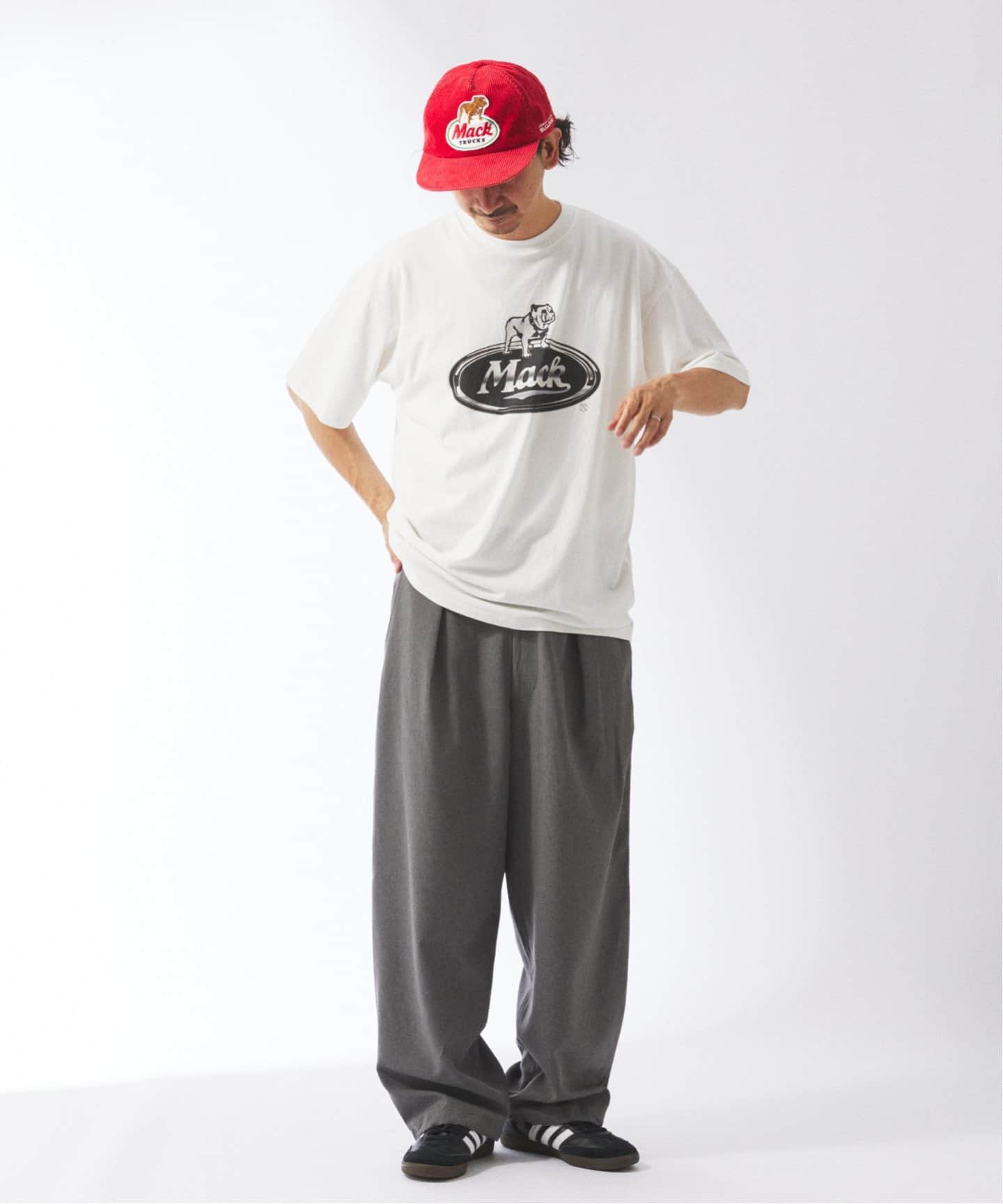 mori【JOURNAL STANDARD relume】パンツ 追加予約》N/Rダブルストライプパンツ（その他パンツ）｜JOURNAL