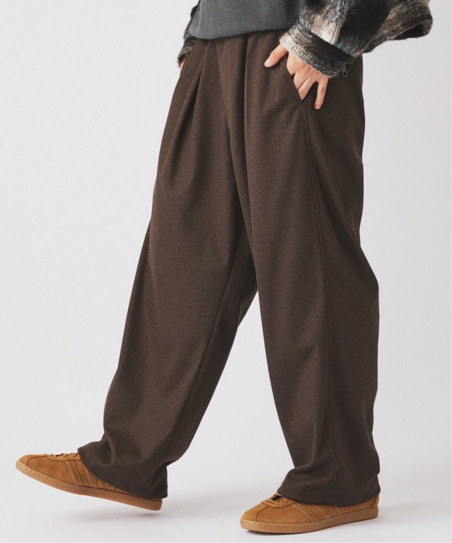 Pフランネル ツイル オーバーパンツ（スラックス）｜JOURNAL STANDARD