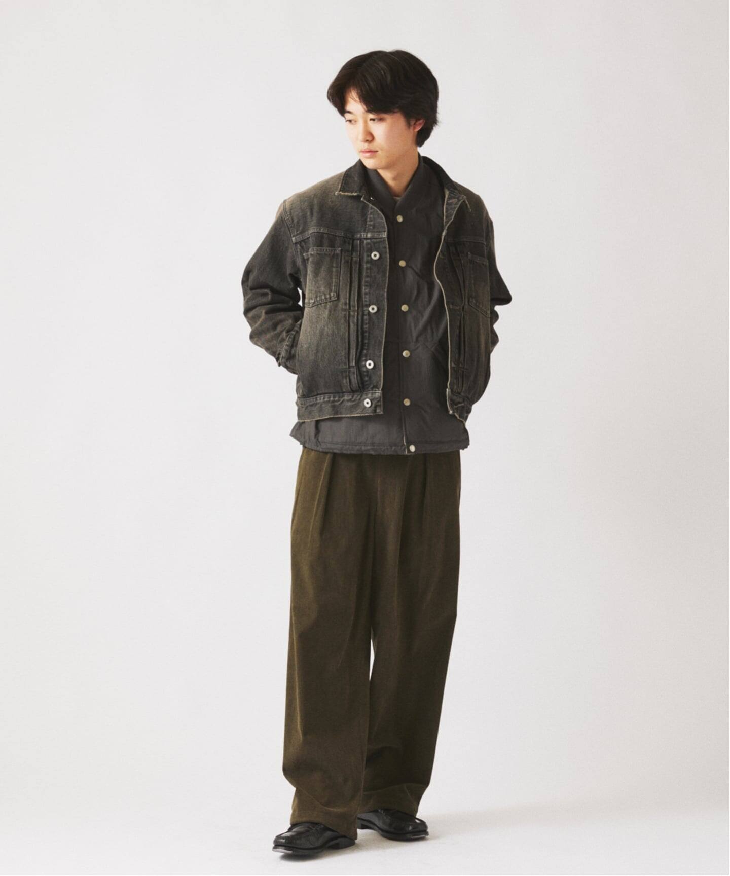 Pコーデュロイ オーバーパンツ（スラックス）｜JOURNAL STANDARD