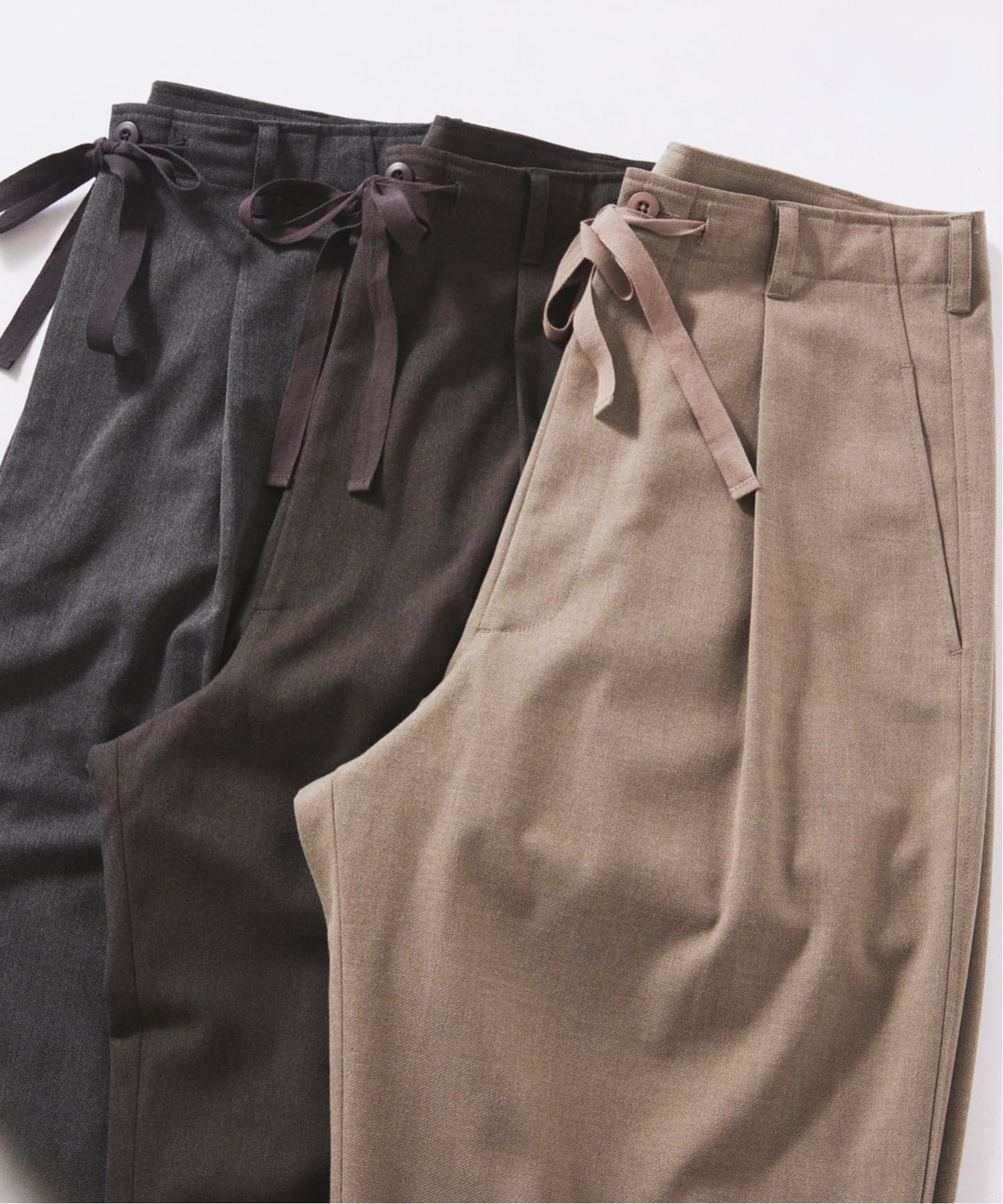 ジャーナルスタンダード レリューム（JOURNAL STANDARD relume）/ウールブレンド ツイル オーバーパンツ ウールブレンド ツイル オーバーパンツ（スラックス）｜JOURNAL