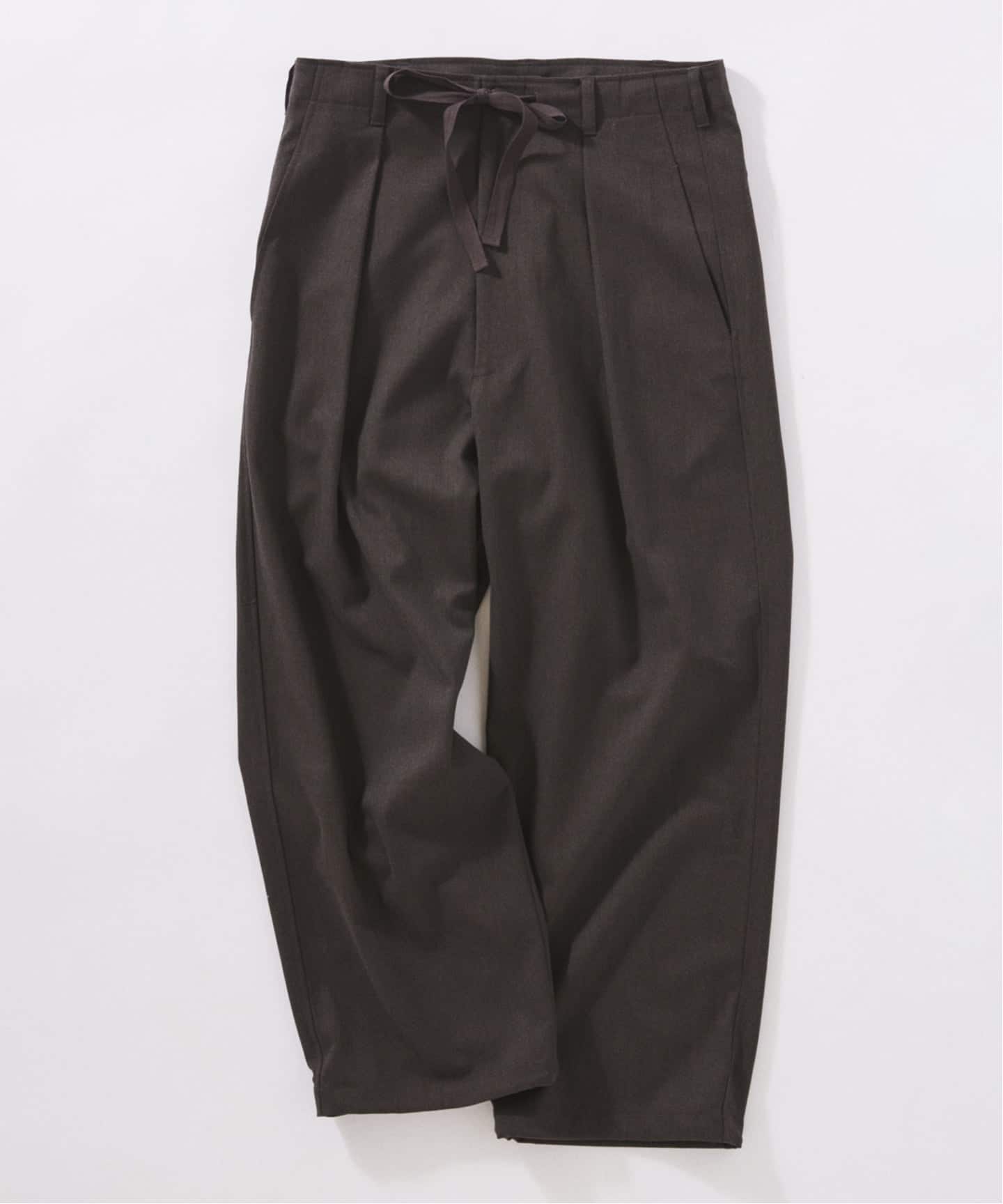 ウールブレンド ツイル オーバーパンツ（スラックス）｜JOURNAL