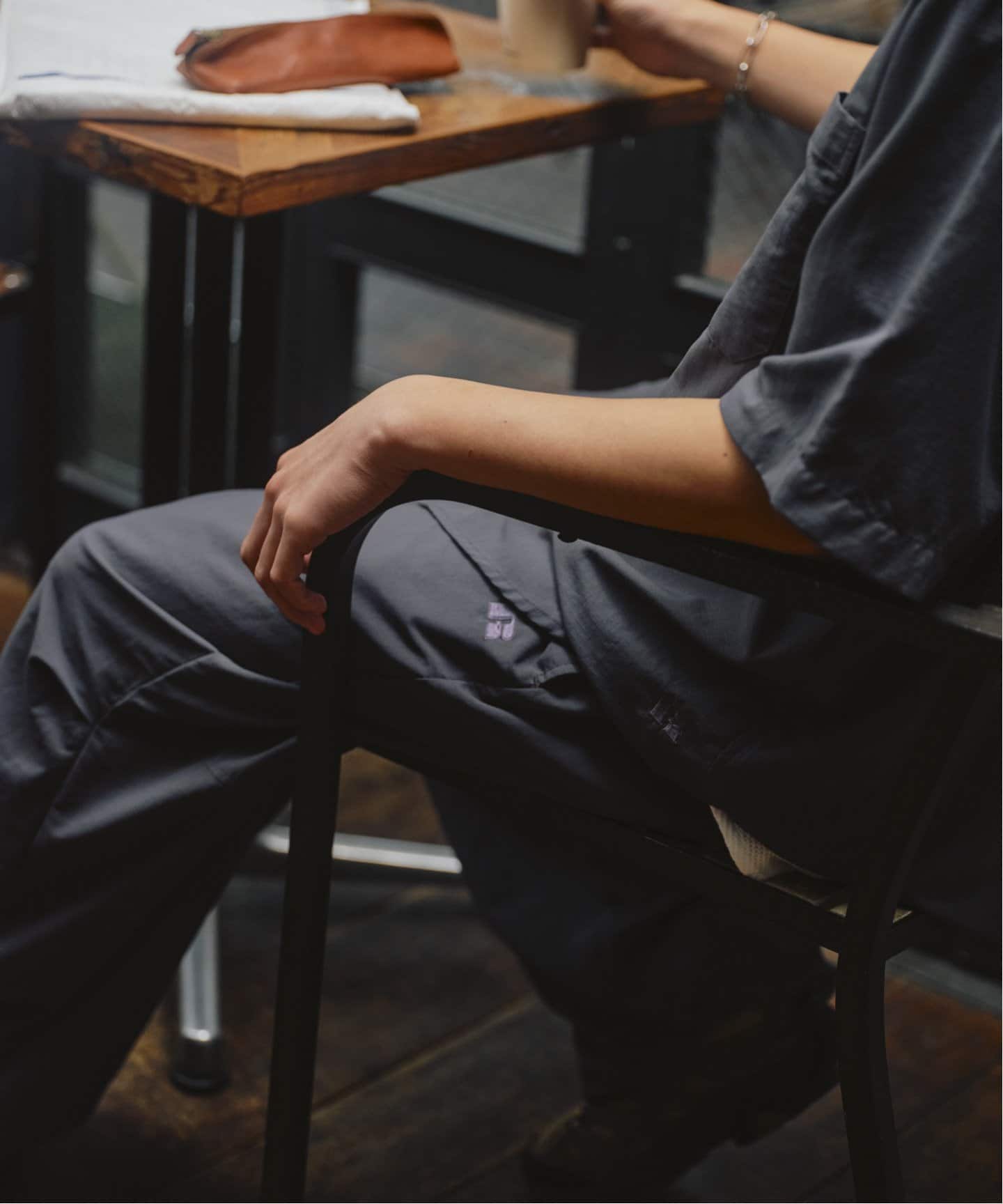 RUSSELL ATHLETIC 別注 ナイロン リップストップ パンツ