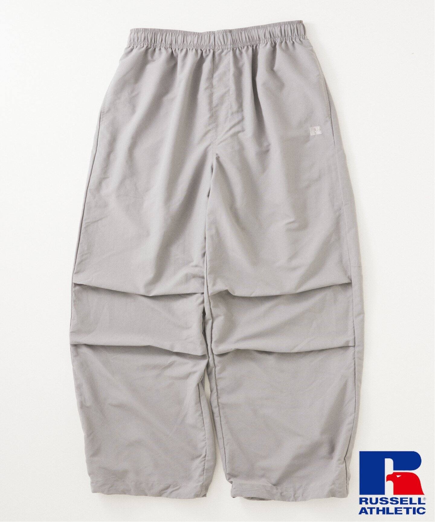 RUSSELL ATHLETIC 別注 ナイロン リップストップ パンツ（ジャージ
