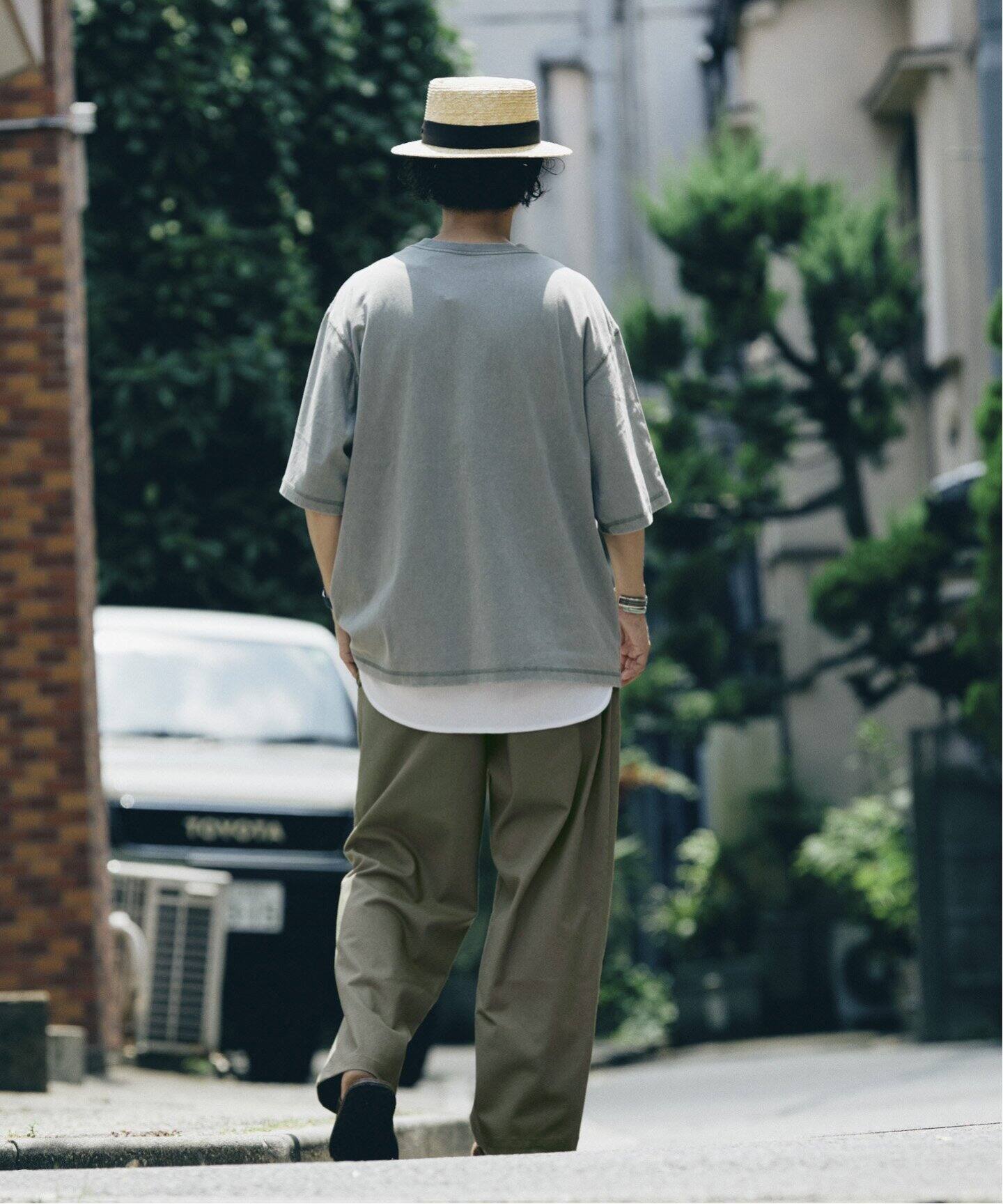 リネンブレンド 1タック ”レイジー” パンツ（スラックス）｜JOURNAL