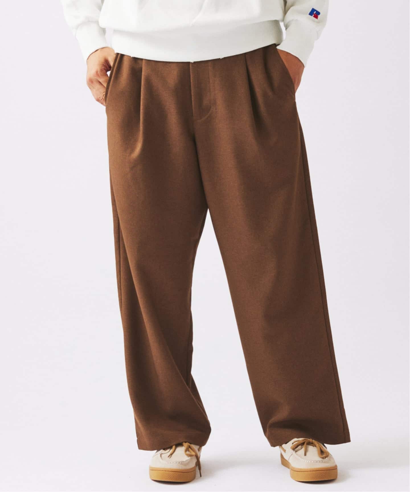 バルジ ツイル ”レイジー” 1タック スラックス（スラックス）｜JOURNAL