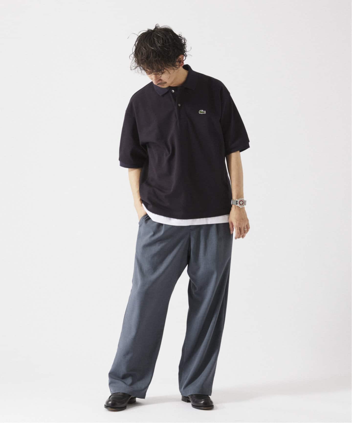 JOURNAL STANDARD relume ALTORITMO スーツ L ライトツイル ”レイジー” 1タックスラックス（スラックス
