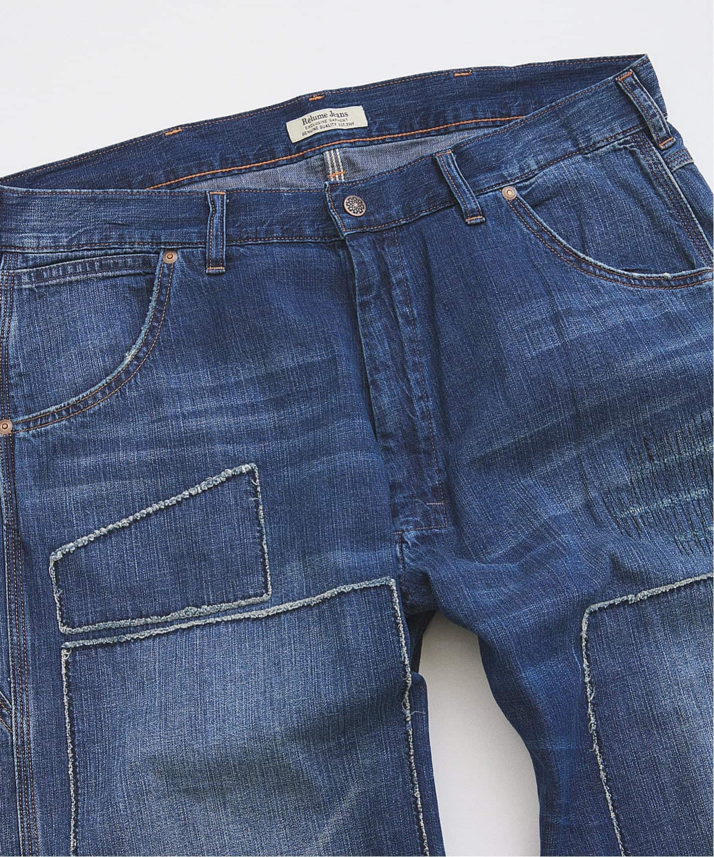 ジャーナルスタンダード レリューム（JOURNAL STANDARD relume）/＜Relume Jeans＞リメイク ライトオンス デニムペインターパンツ Relume Jeans＞リメイク ライトオンス デニムペインターパンツ（デニム