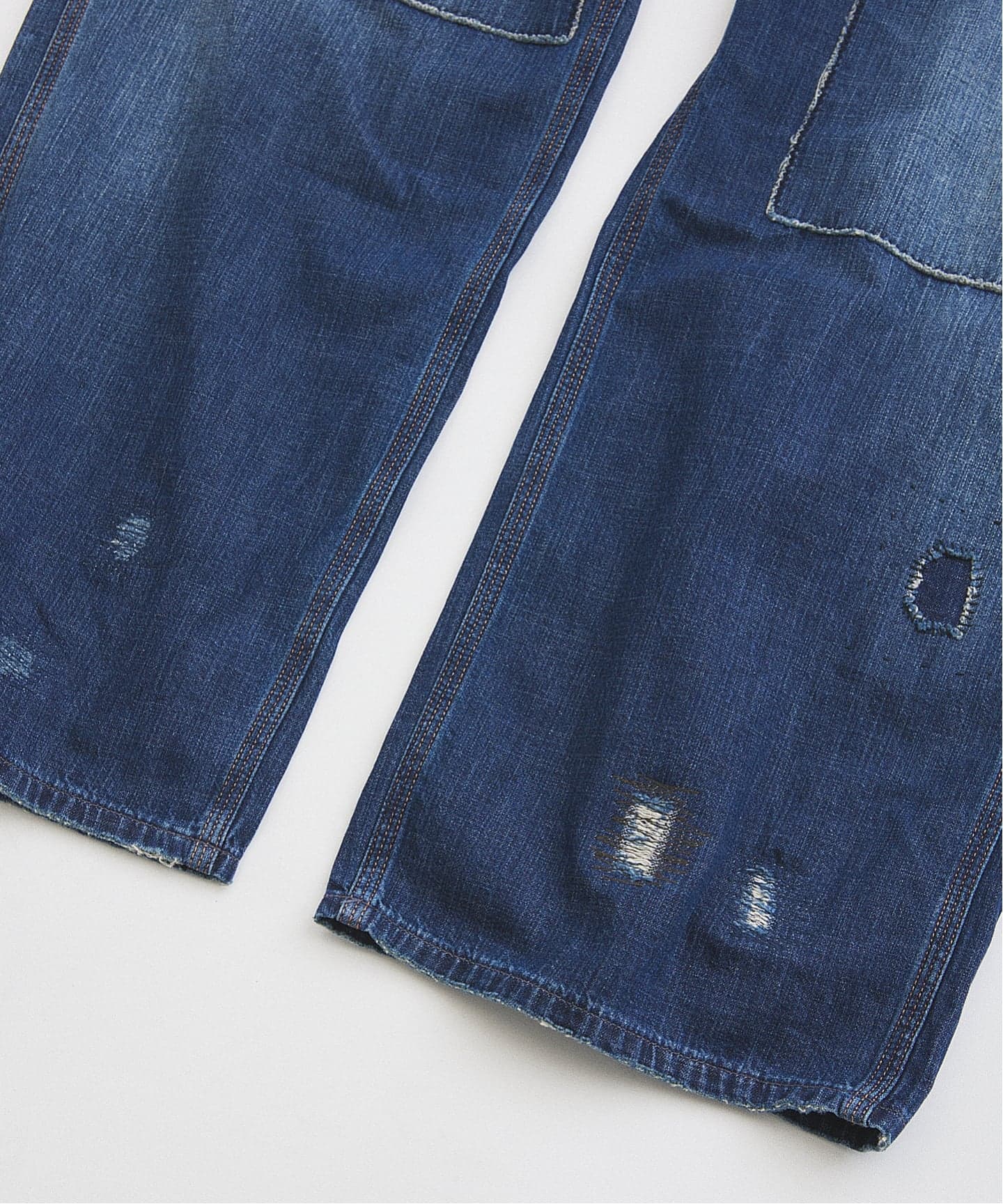 Relume Jeans＞リメイク ライトオンス デニムペインターパンツ（デニム