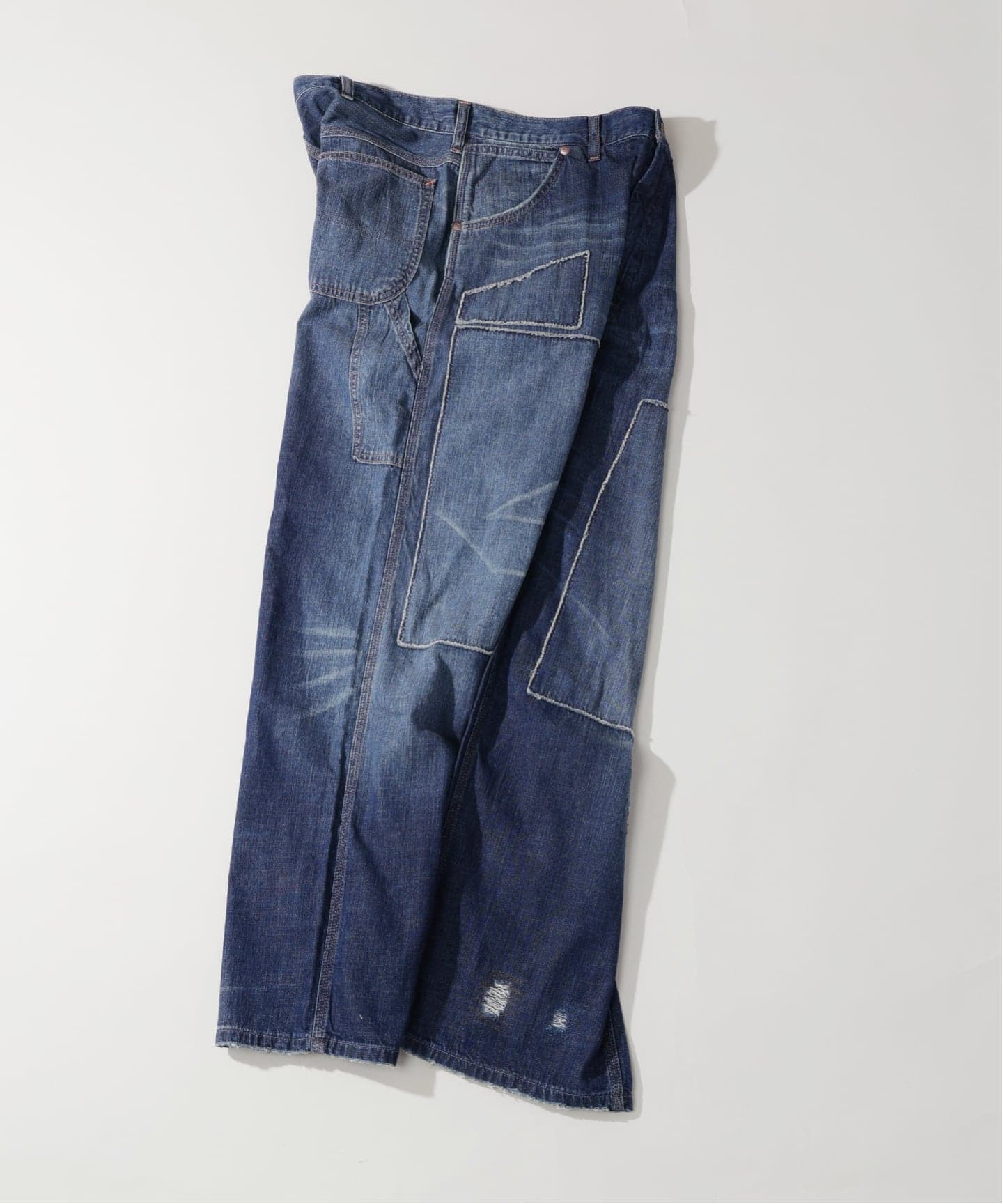 予約》＜Relume Jeans＞リメイク ライトオンス デニムペインター