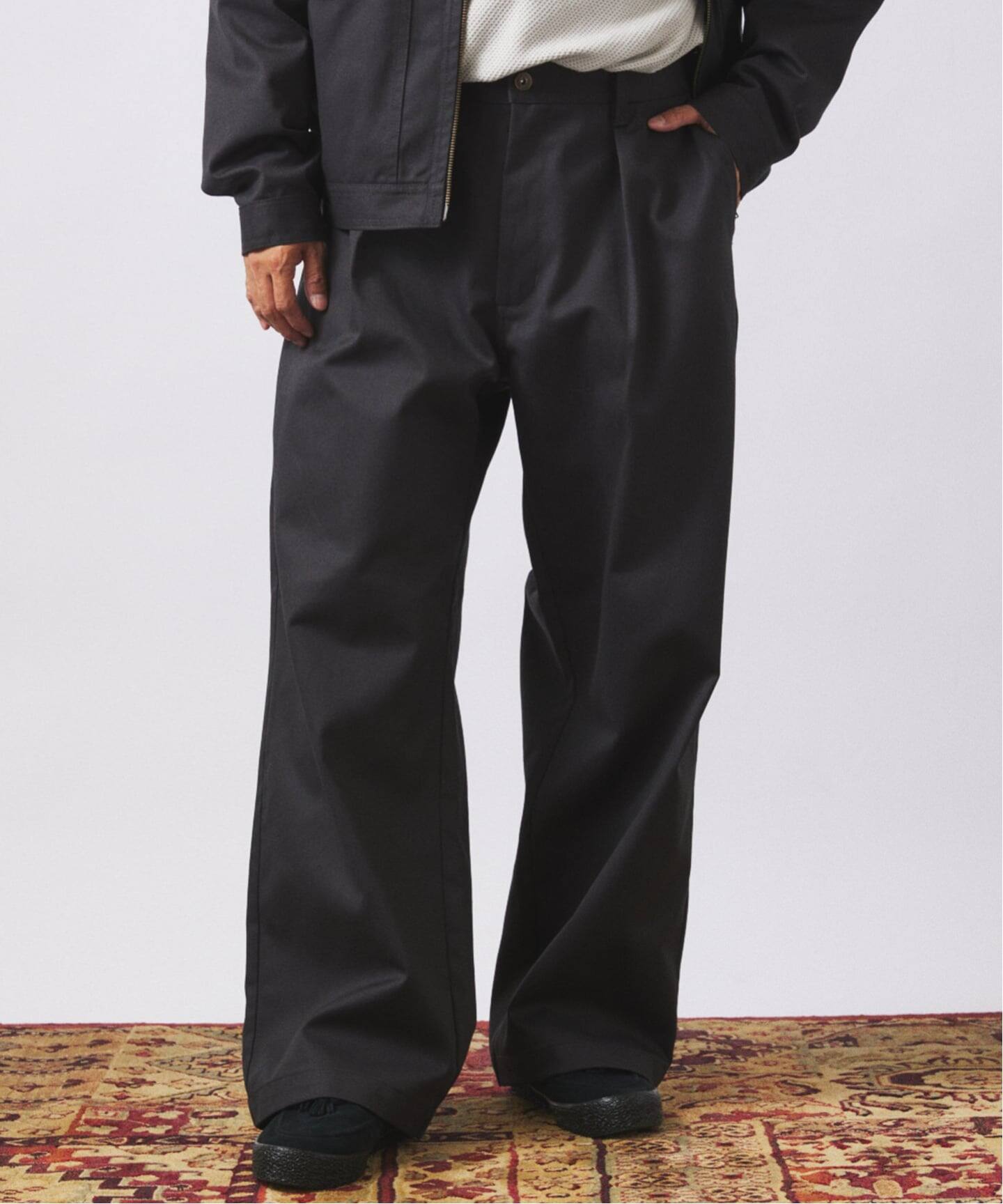 UNIVERSAL OVERALL / ユニバーサルオーバーオール 別注 1タック ワイド