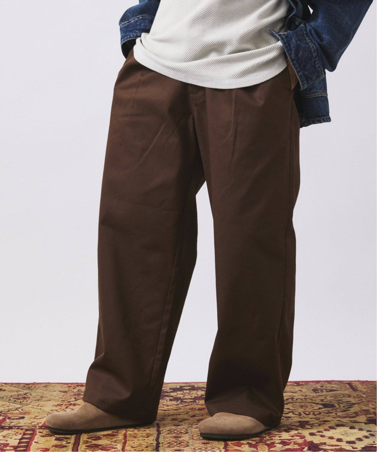 UNIVERSAL OVERALL / ユニバーサルオーバーオール 別注 1タック ワイド