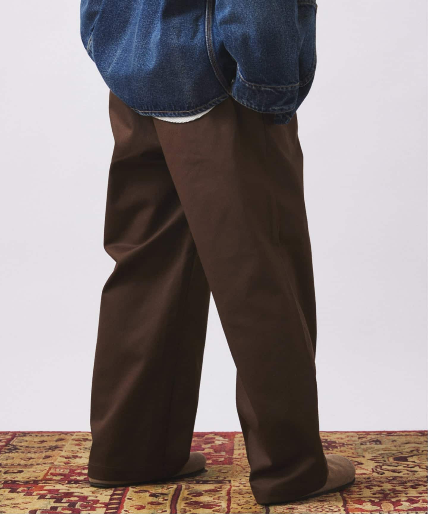 UNIVERSAL OVERALL / ユニバーサルオーバーオール 別注 1タック ワイド