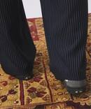 ヒールカット ルーズ スラックス