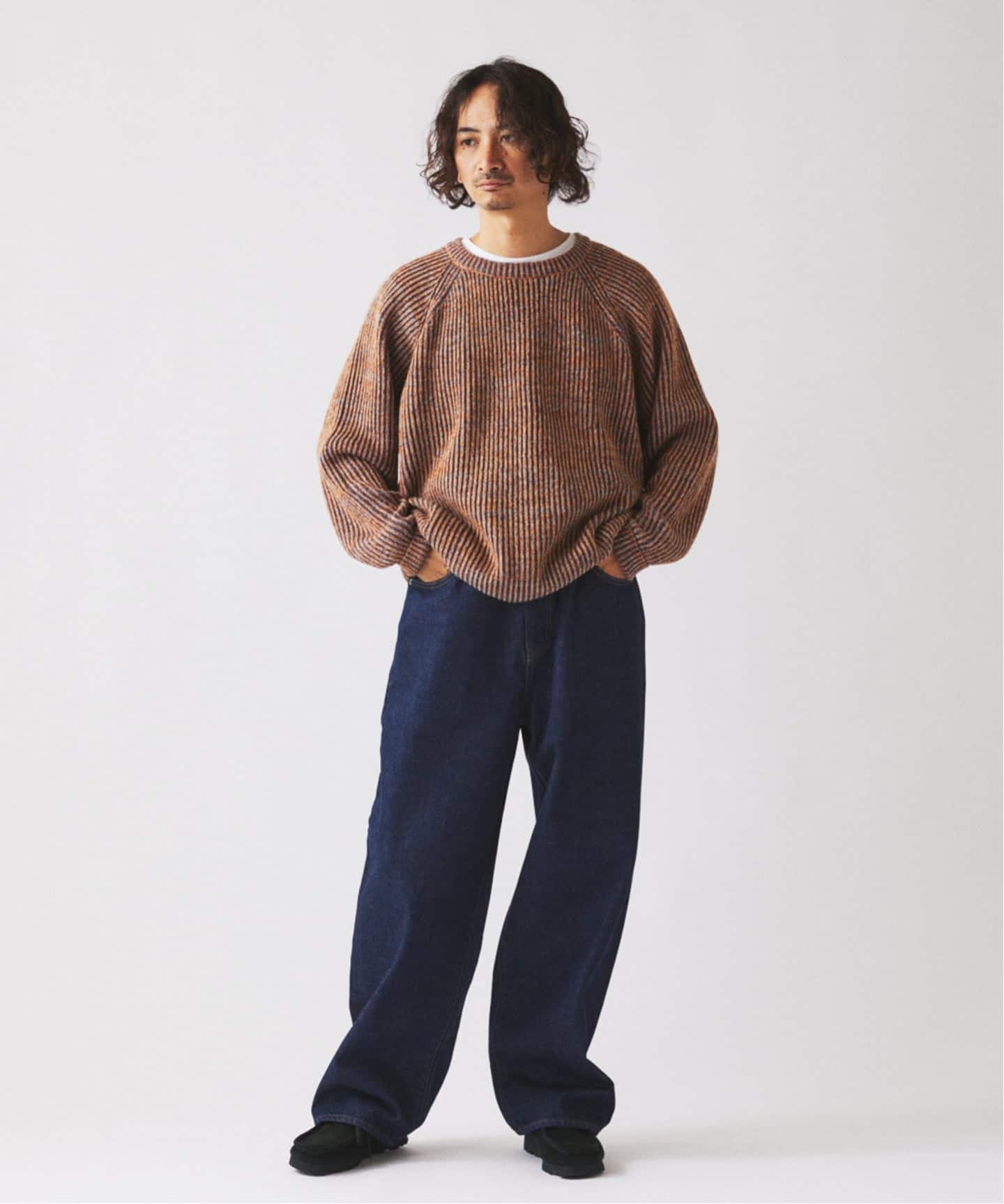 Relume Jeans セルヴィッチ ワイド デニムパンツ（デニムパンツ