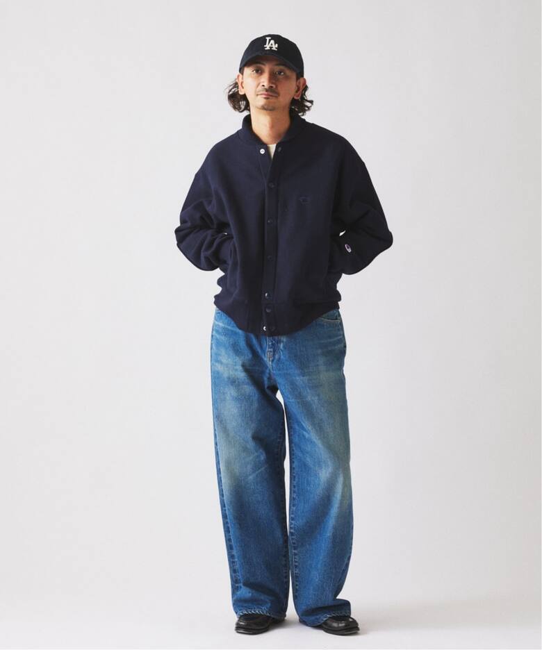 Relume Jeans セルヴィッチ ワイド デニムパンツ（デニムパンツ 