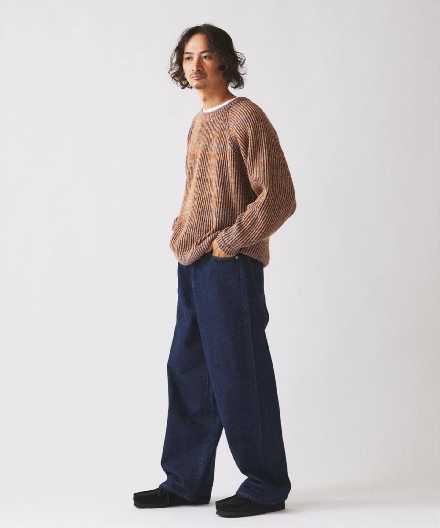 Relume Jeans セルヴィッチ ワイド デニムパンツ（デニムパンツ 