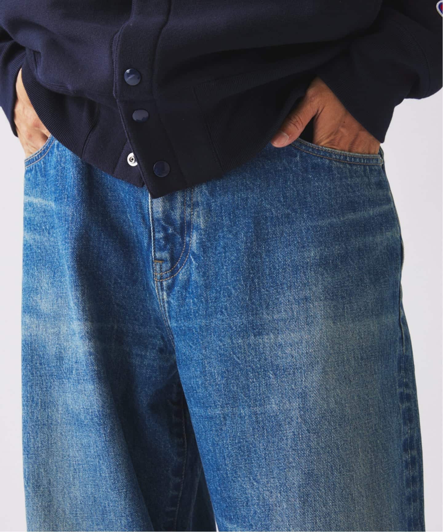 Relume Jeans セルヴィッチ ワイド デニムパンツ（デニムパンツ