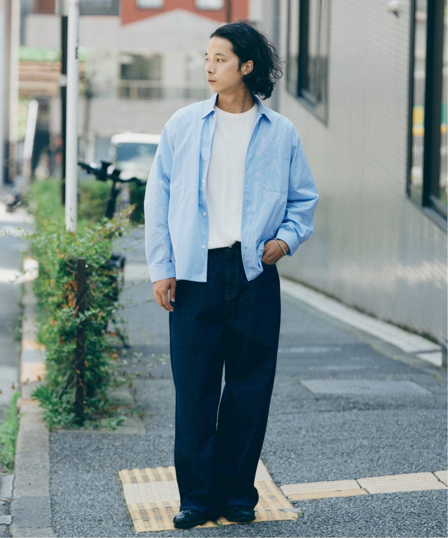 Relume Jeans セルヴィッチ ワイド デニムパンツ（デニムパンツ