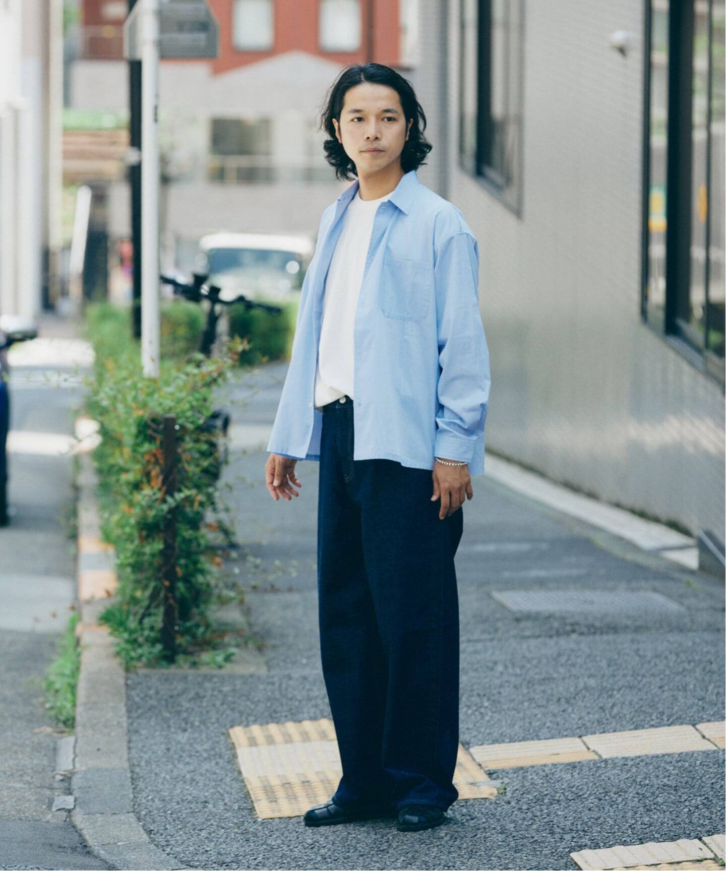 Relume Jeans セルヴィッチ ワイド デニムパンツ（デニムパンツ 