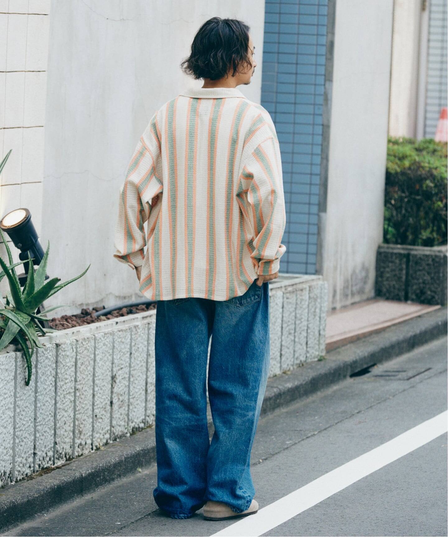 Relume Jeans セルヴィッチ ワイド デニムパンツ（デニムパンツ 