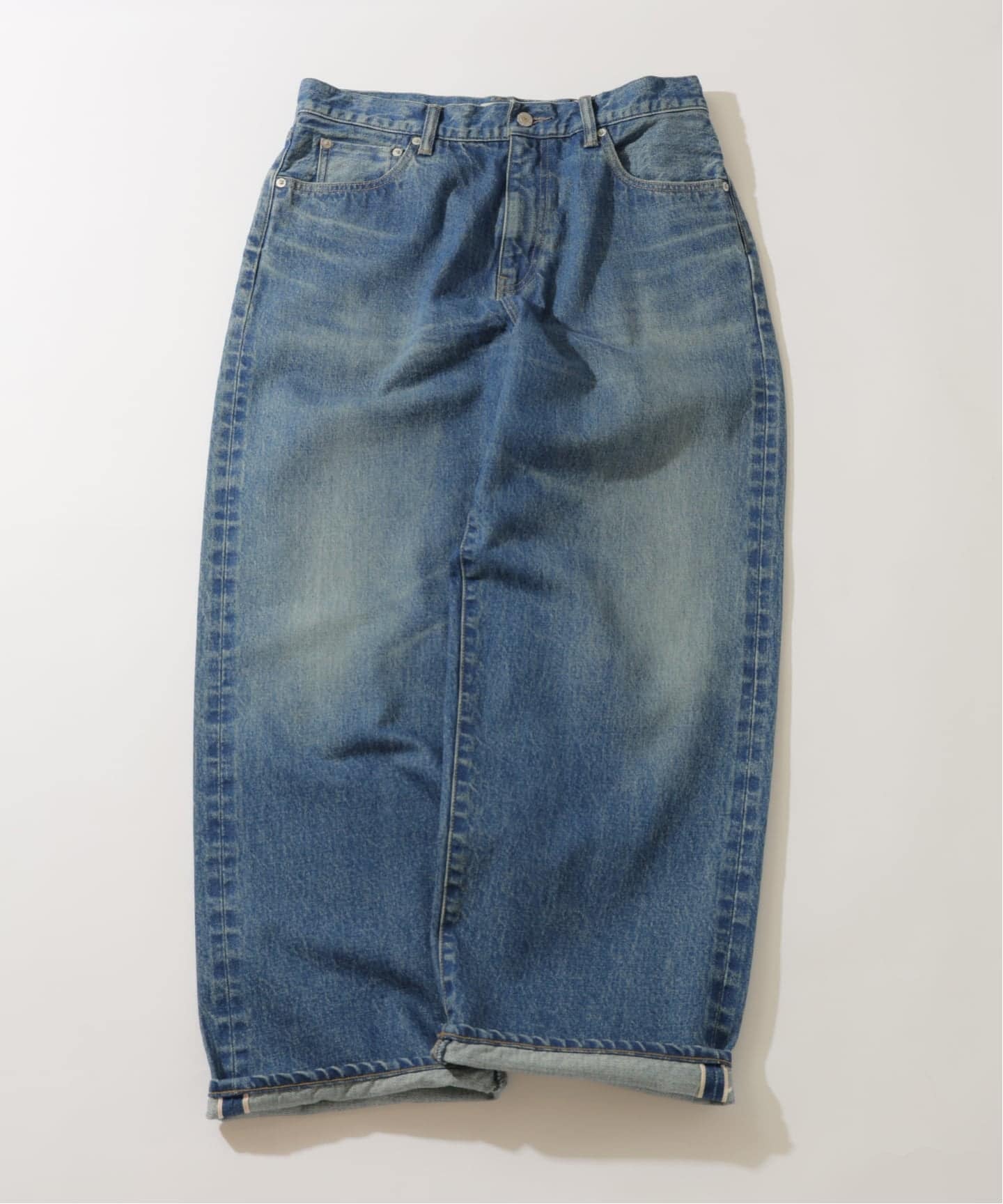 Relume Jeans セルヴィッチ ワイド デニムパンツ（デニムパンツ