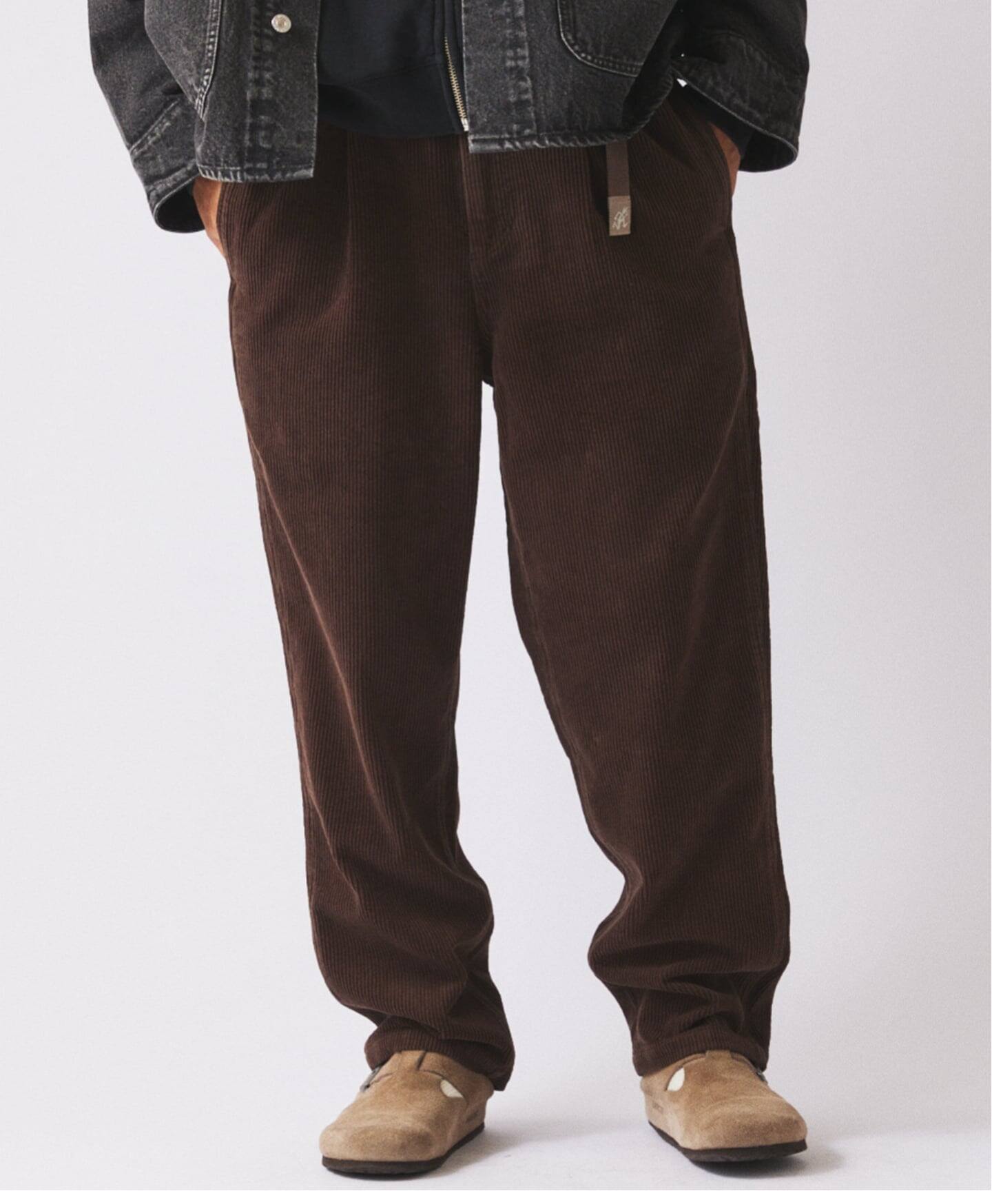 GRAMICCI / グラミチ 別注 コーデュロイ リラックスド プリーツ パンツ