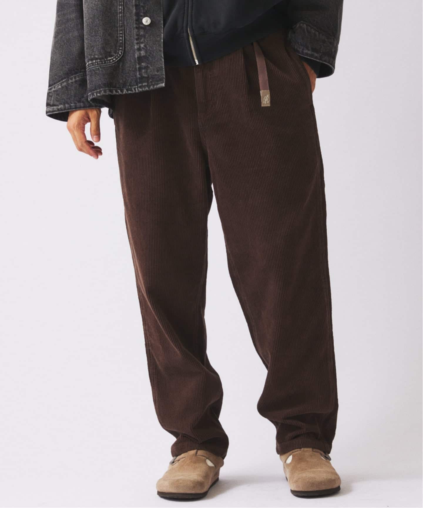 GRAMICCI / グラミチ 別注 コーデュロイ リラックスド プリーツ パンツ